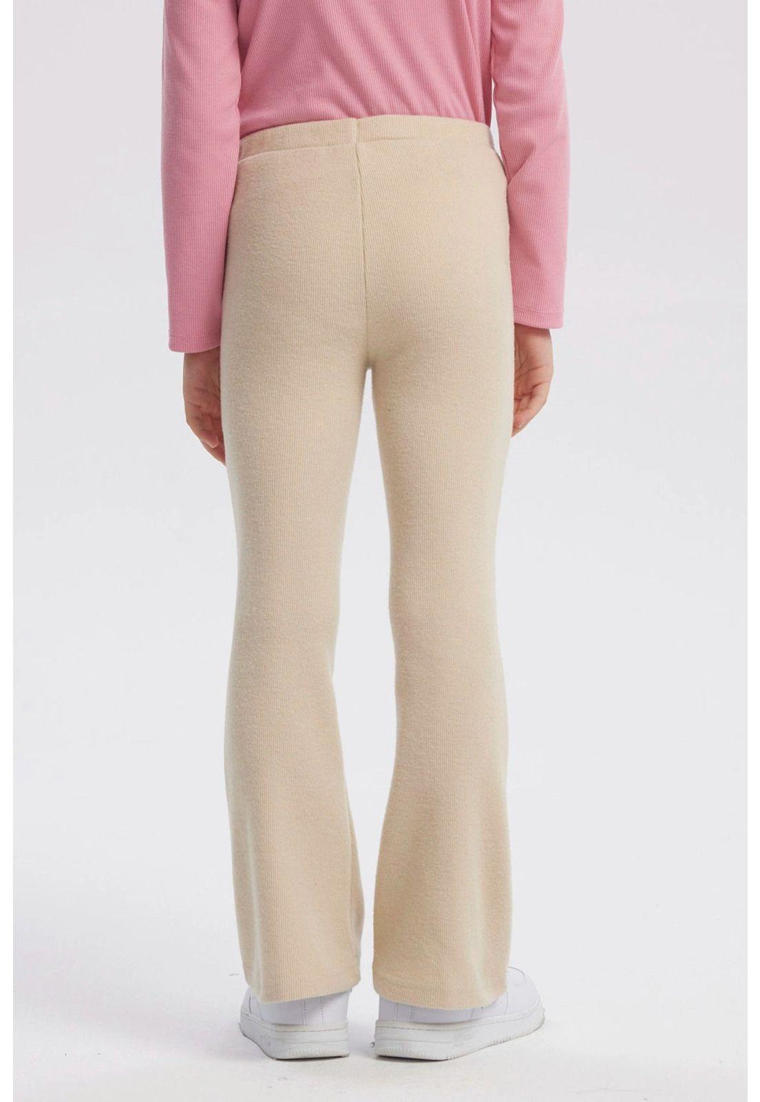 Calza Niña Flare Beige-2