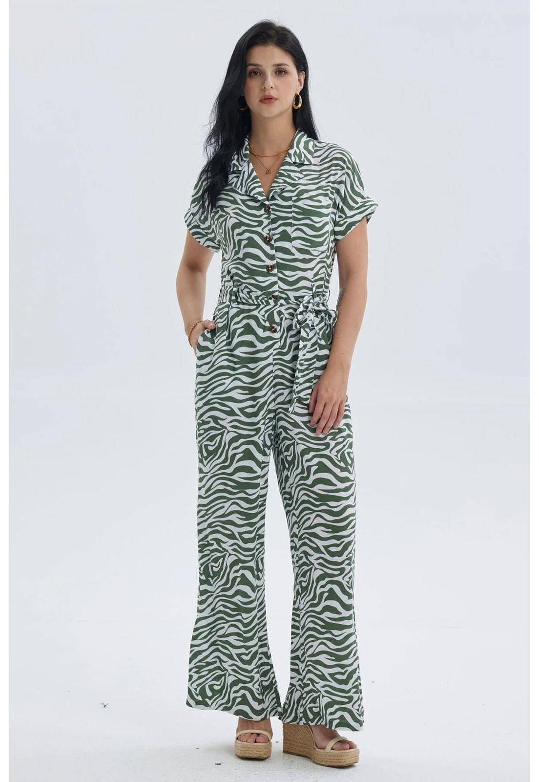 Enteritos Mujer Largo Blanco/ Verde-0