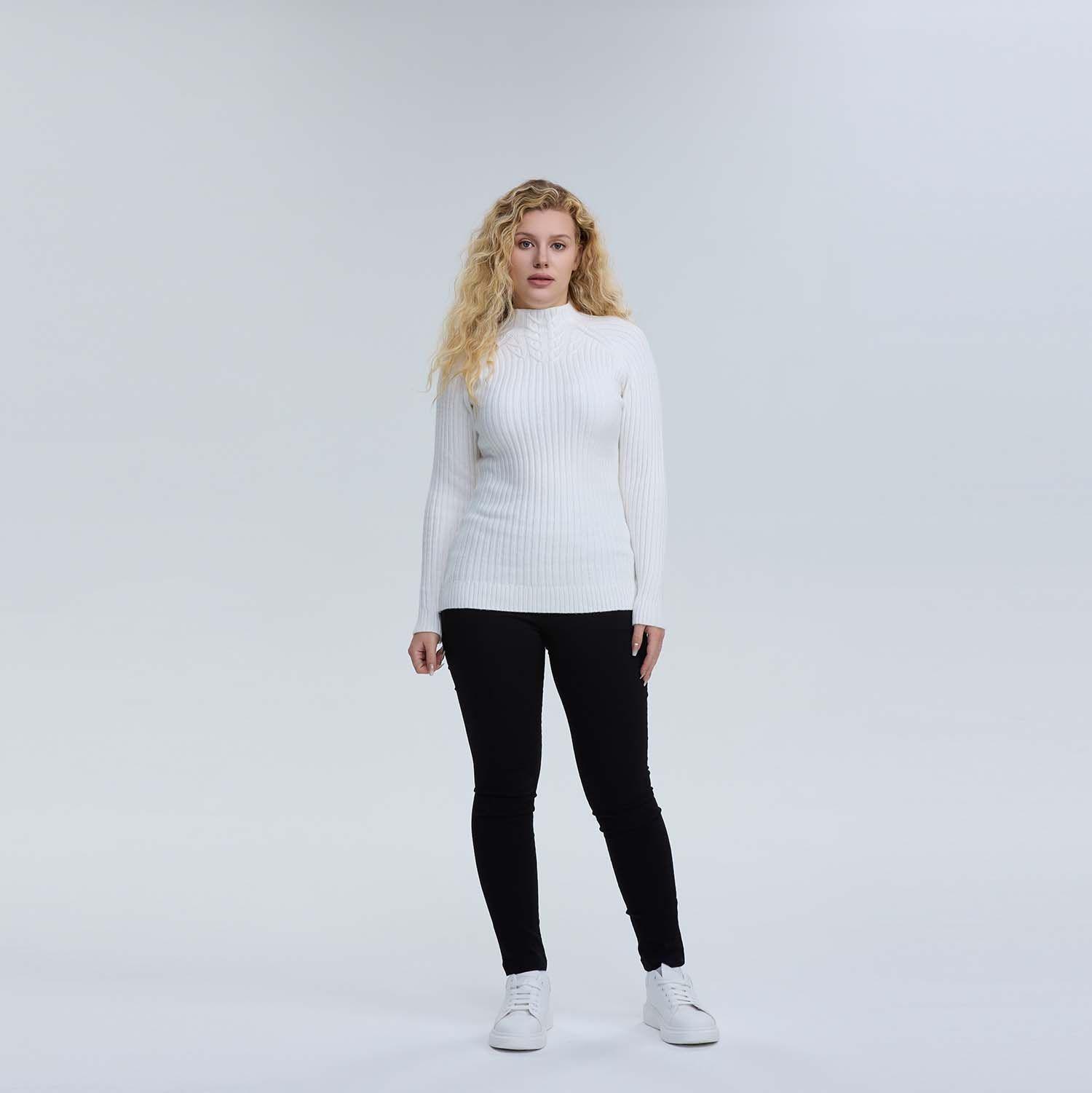 Sweater Mujer Chenille Crudo Ii-3