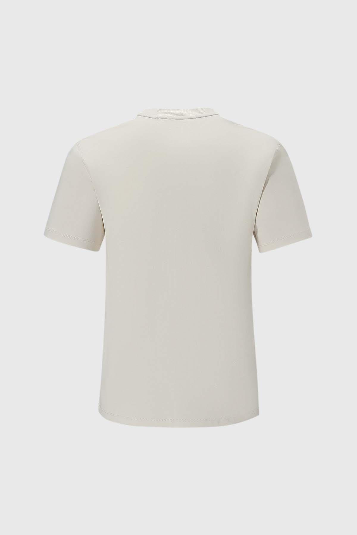 Polera Niño College Oversize Blanco-1
