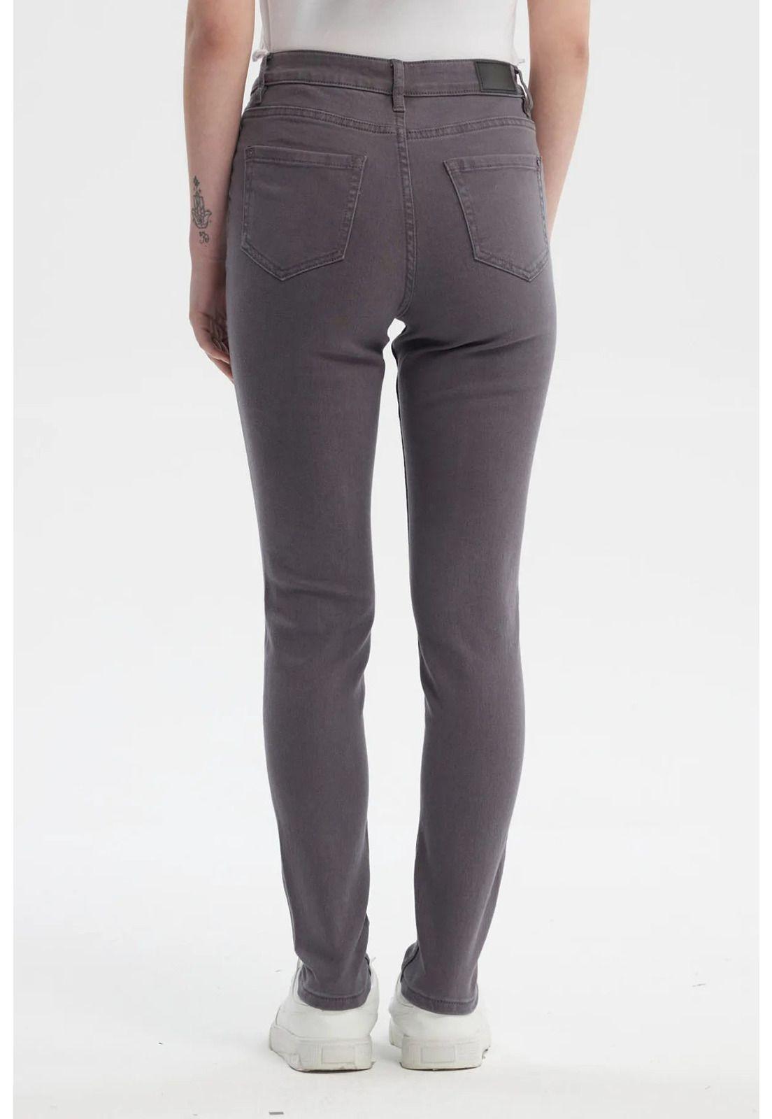 Jeans Mujer Super Skinny Emilia Gris - lll-2
