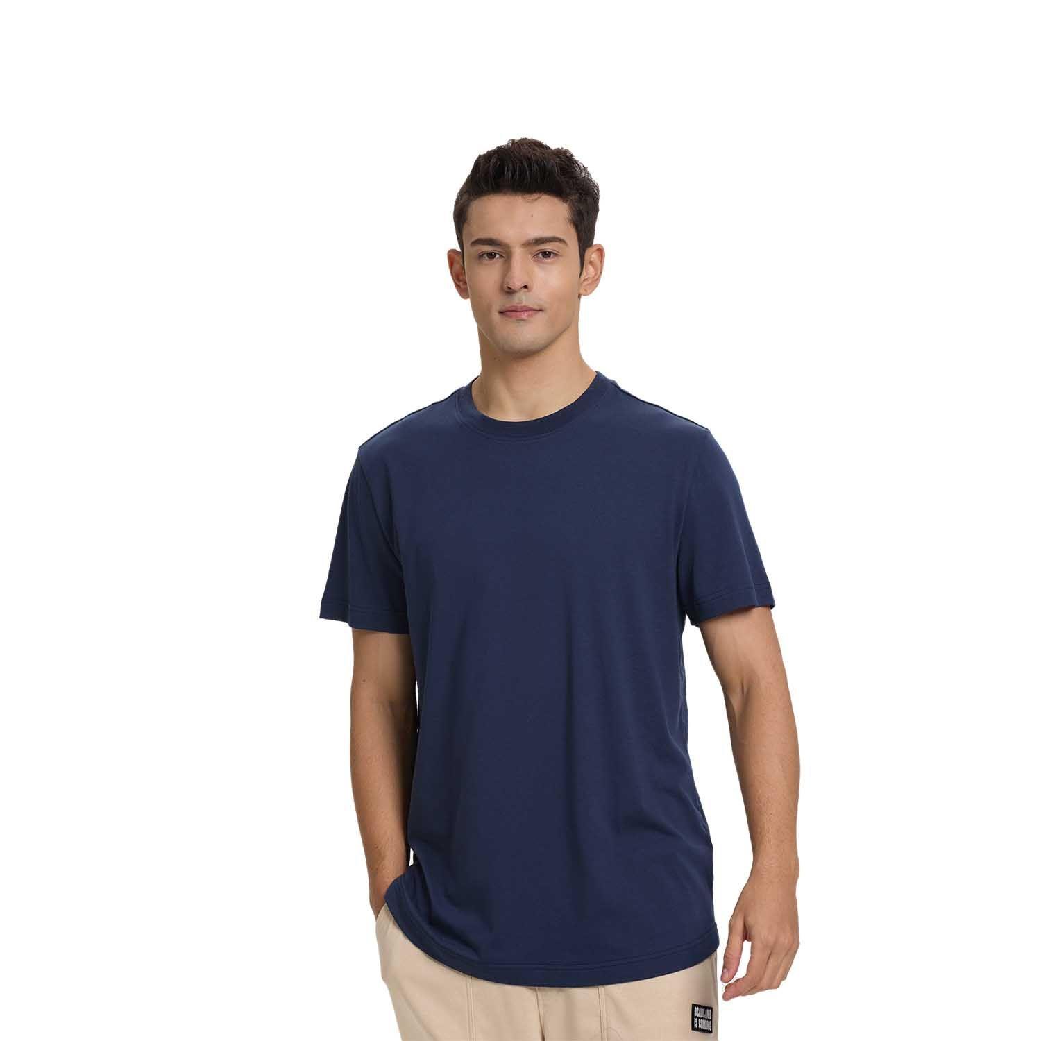 Polera Hombre Loose Fit Azul Indigo Fashion's Park-0