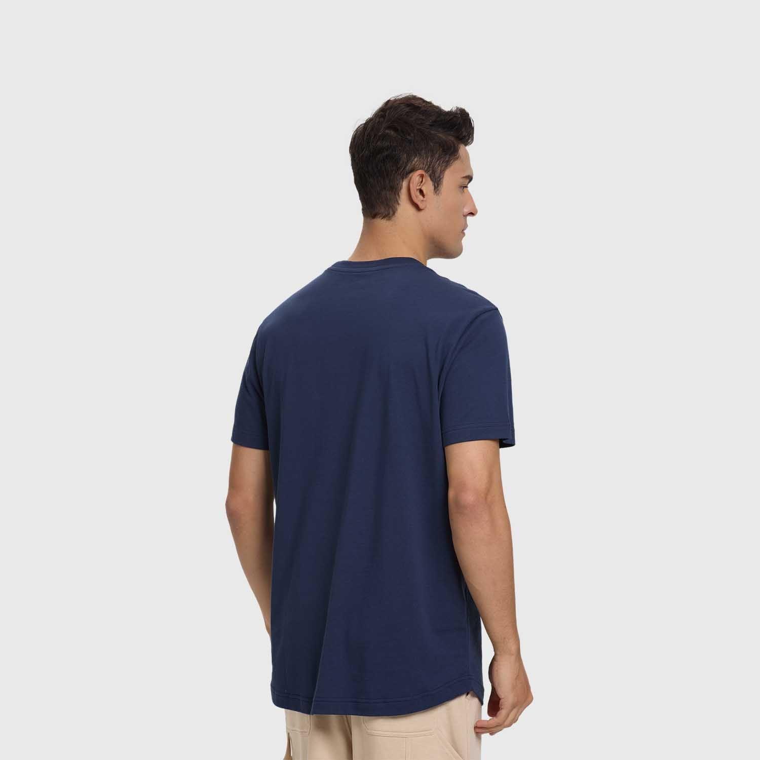 Polera Hombre Loose Fit Azul Indigo Fashion's Park-2