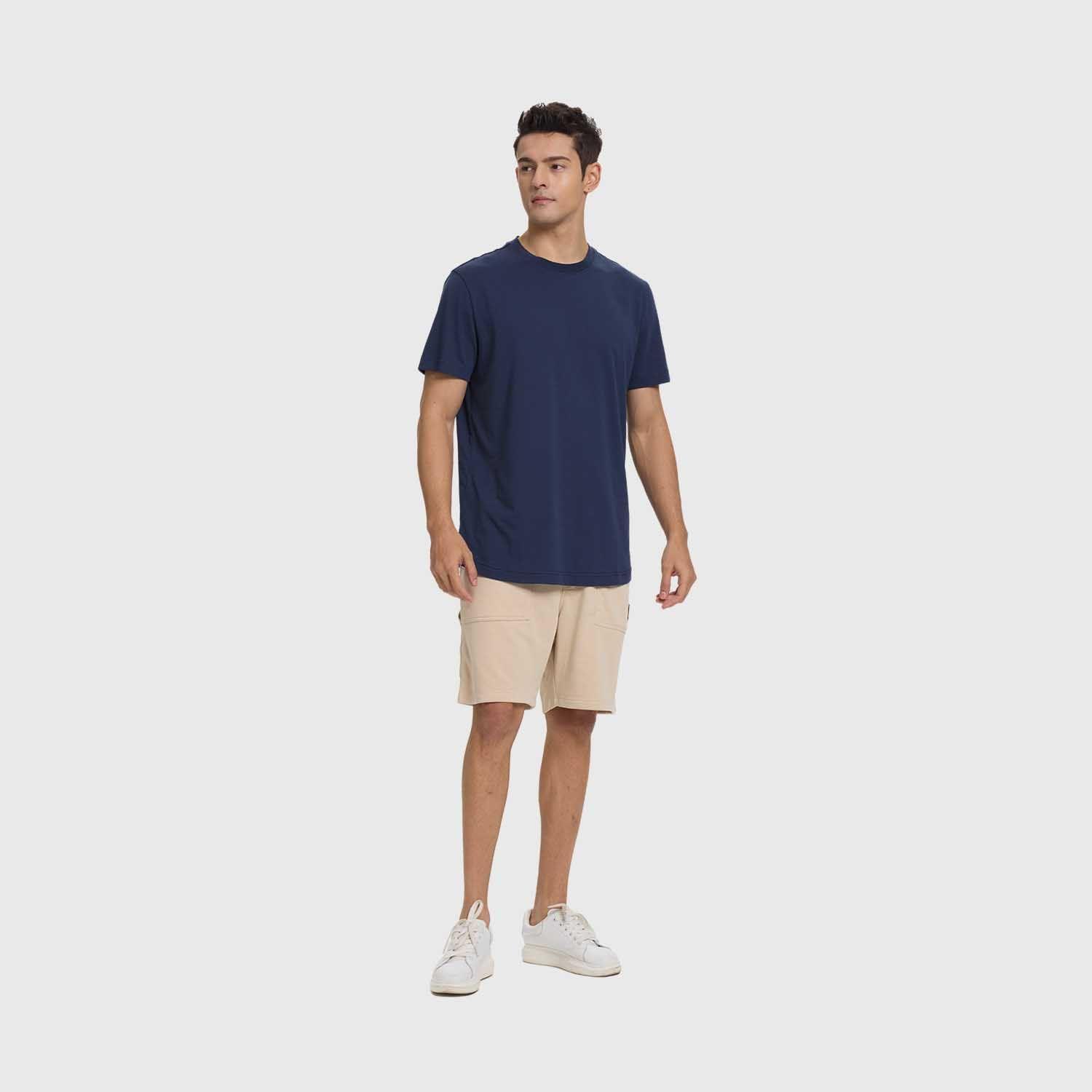 Polera Hombre Loose Fit Azul Indigo Fashion's Park-3
