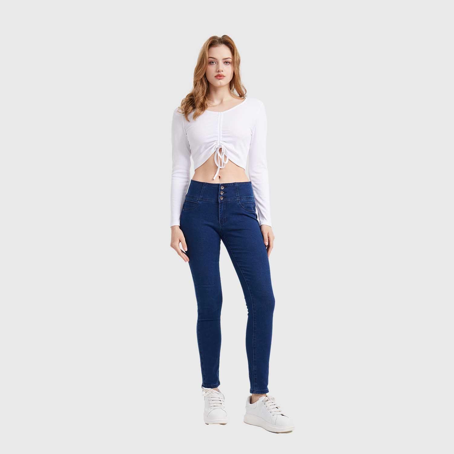Jeans Mujer Skinny Castilla Azul Oscuro-3