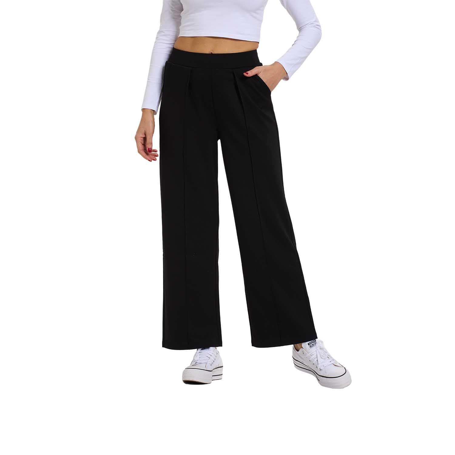 Pantalón Mujer Sastrero Pretina Negro I Fashion's Park-0