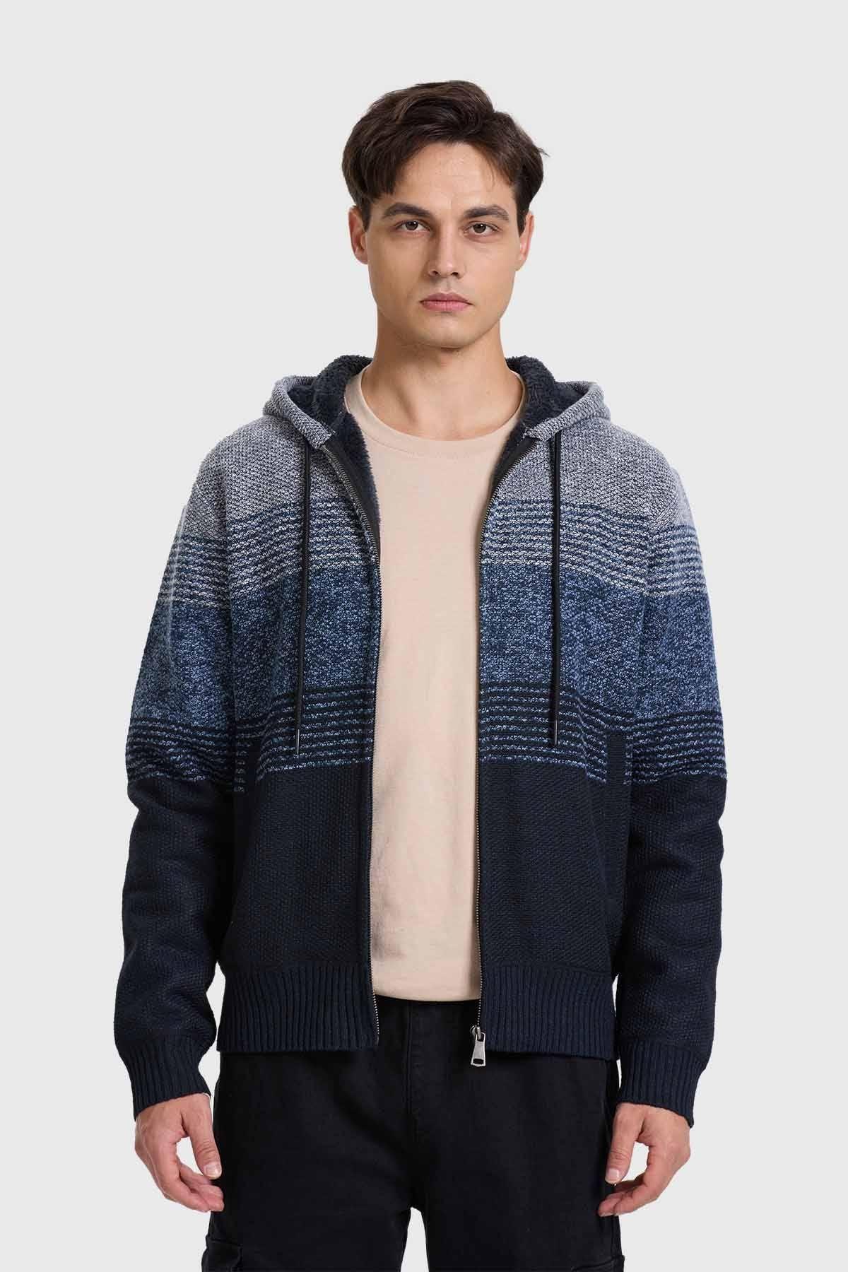 Sweater Hombre Bloque Gris-0