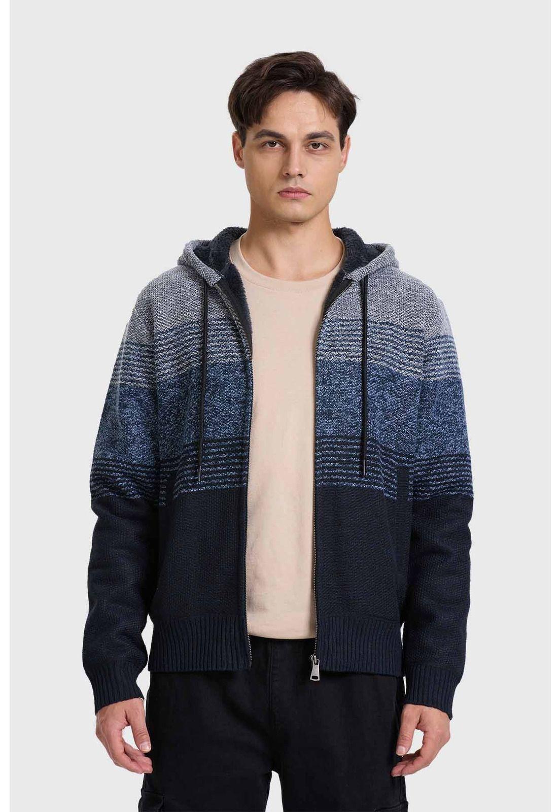 Sweater Hombre Bloque Gris-0