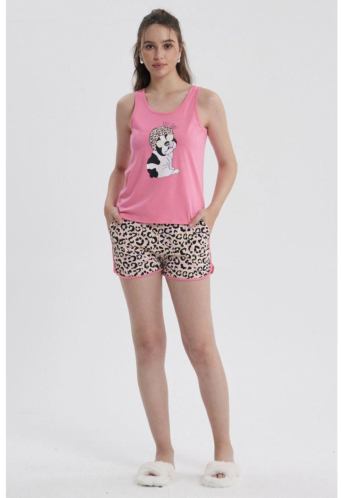 Pijama Mujer Regalable Fucsia-0