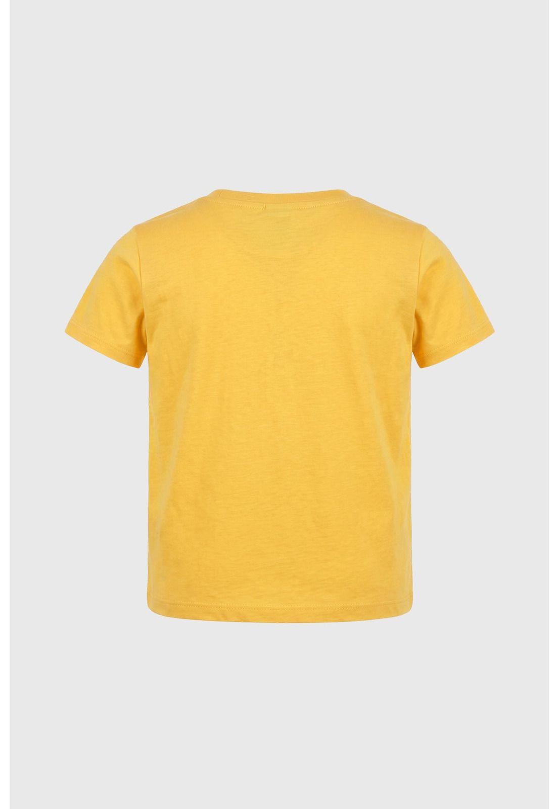 Polera Slim Niño Amarillo - ll-1