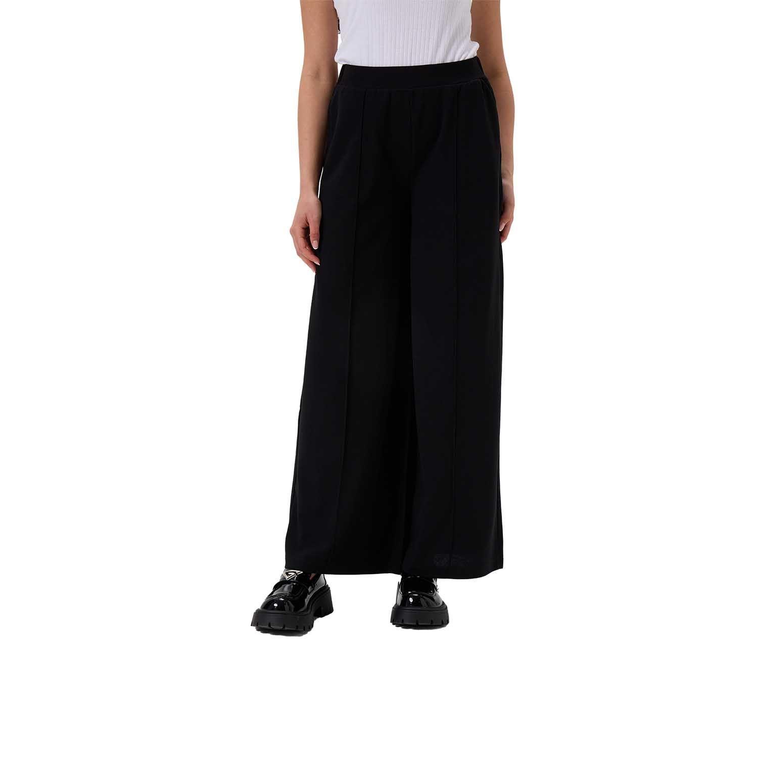 Pantalón Mujer Con Lazo Cintura Negro Fashion's Park-0