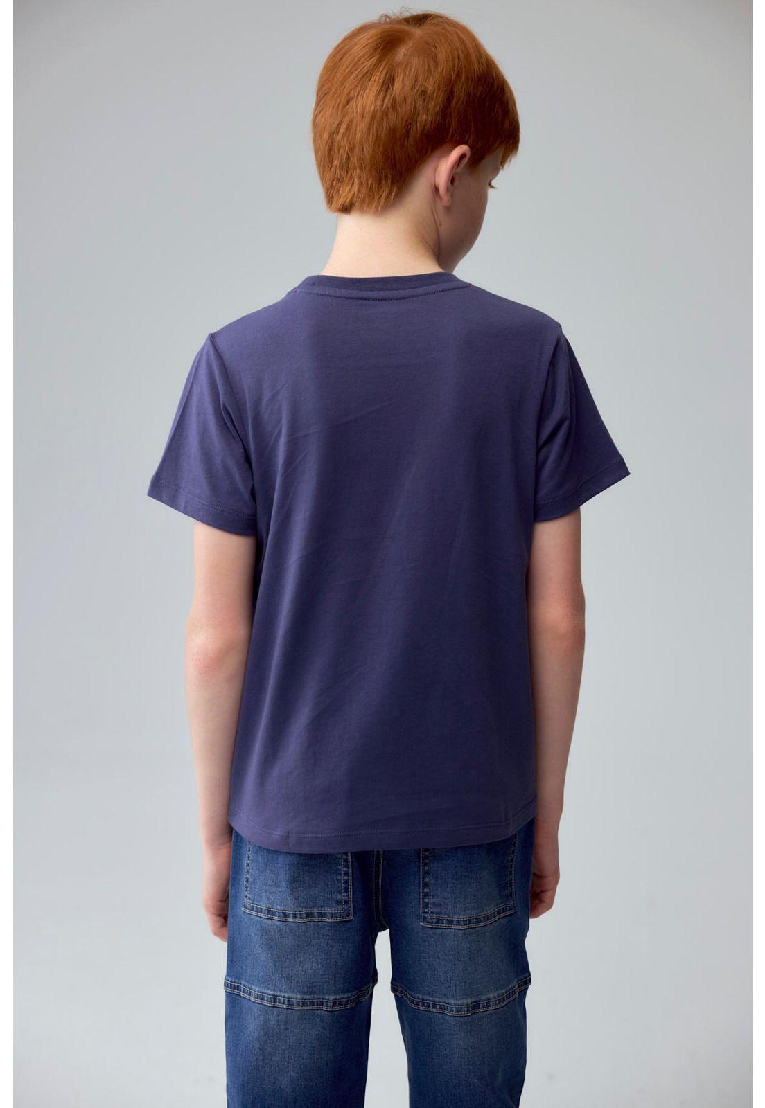 Polera Niño Toddler Print Azul-2