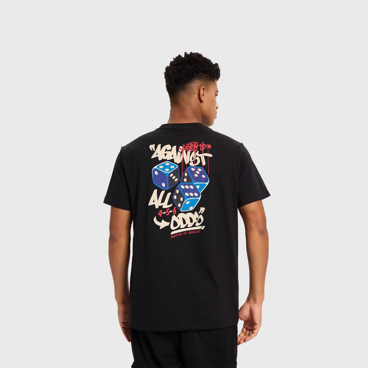 Polera Hombre Print Negro Iv  Fashion's Park-2