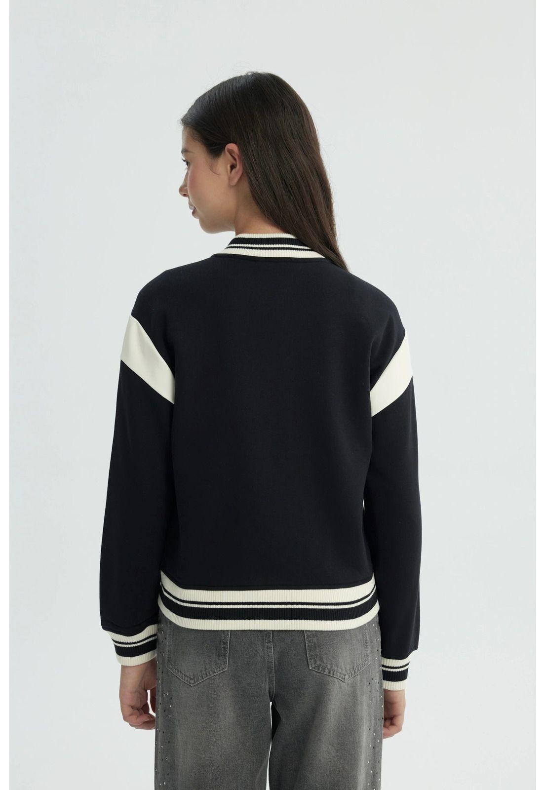Chaqueta Niña Oversize Negro - lll-2