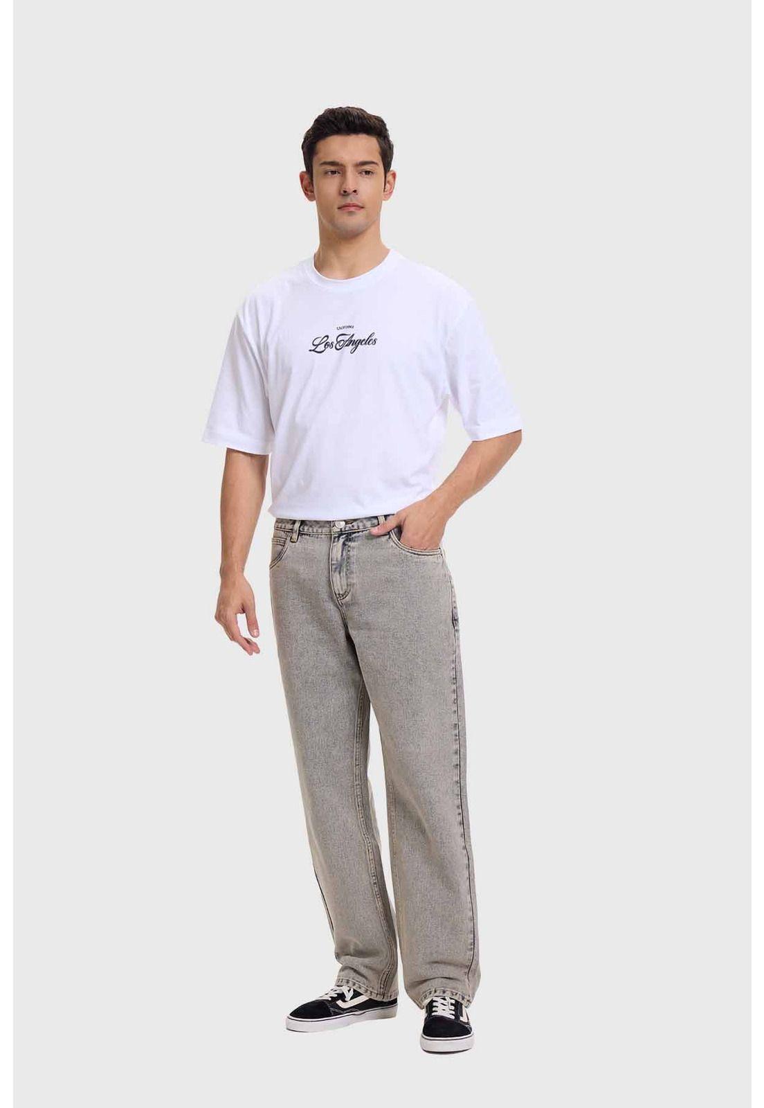Jeans Hombre Slim Retro Wash Gris-3