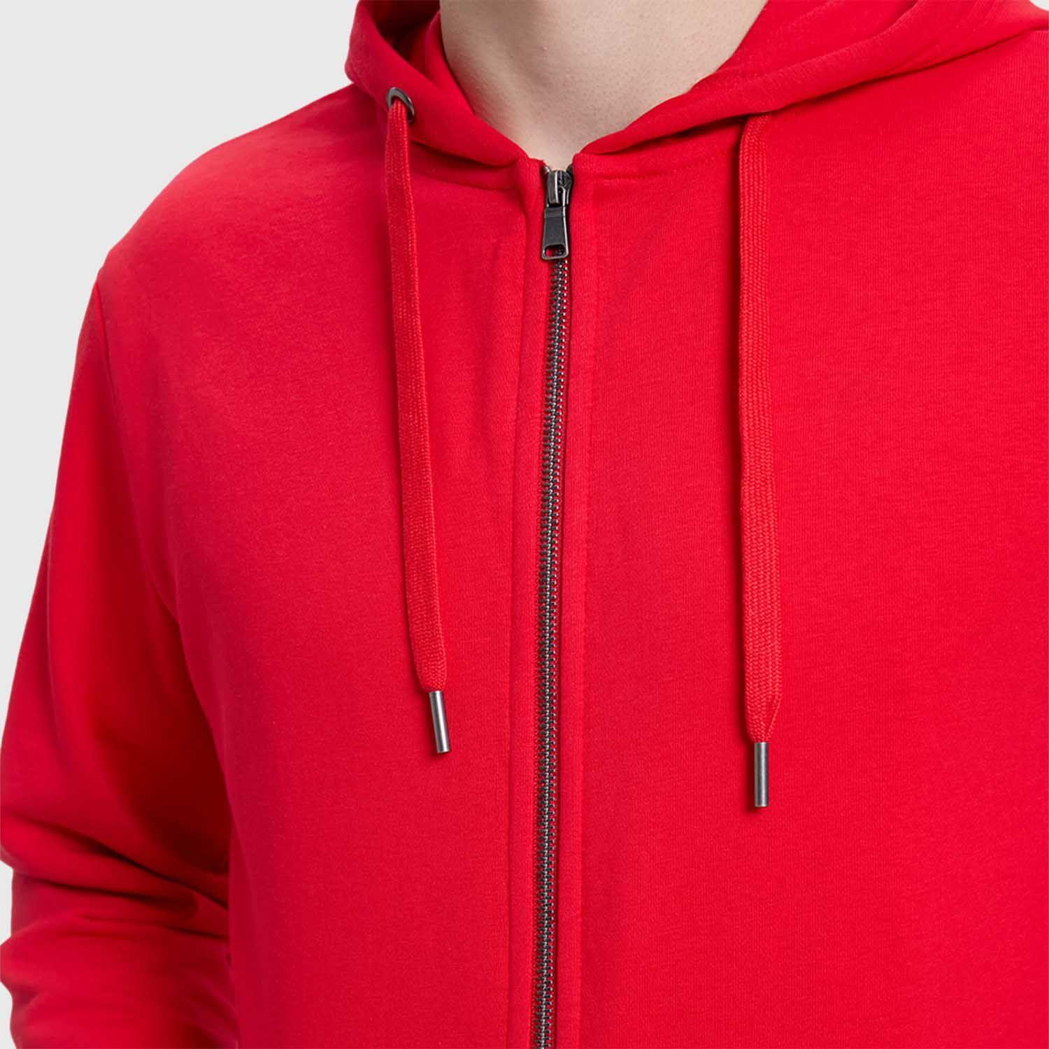 Polerón Hombre Básico Rider Rojo Fashion´s Park-3