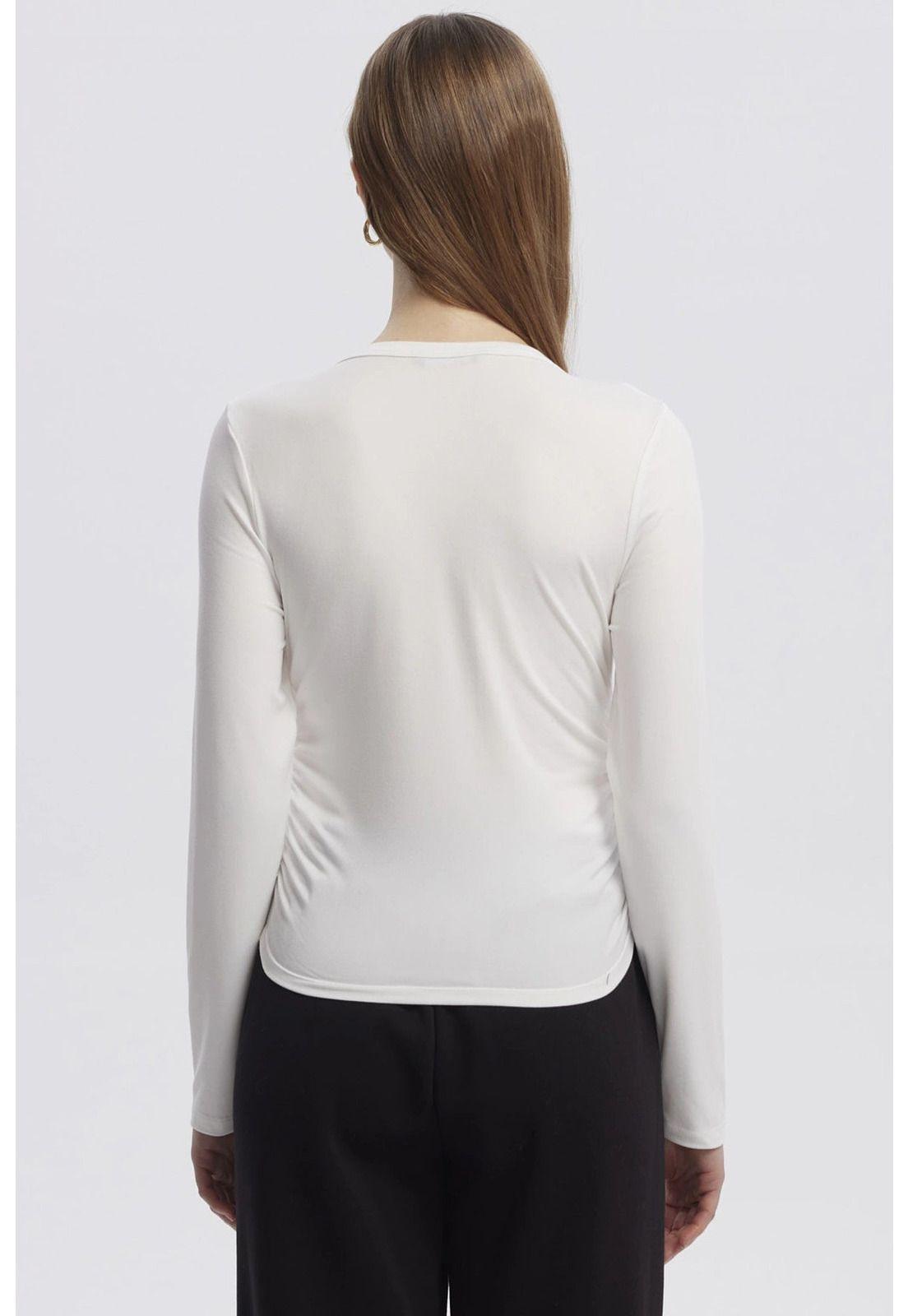 Polera Mujer Basic Crudo-2