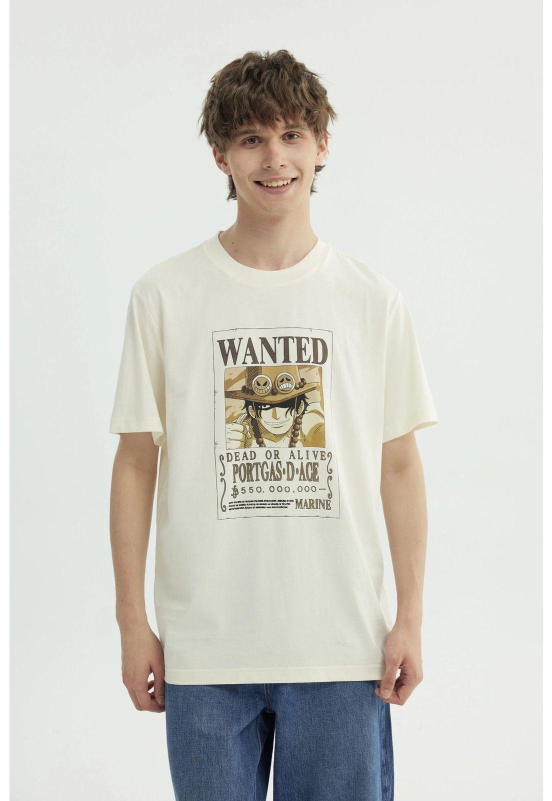Polera Hombre One Piece Beige - lll-0