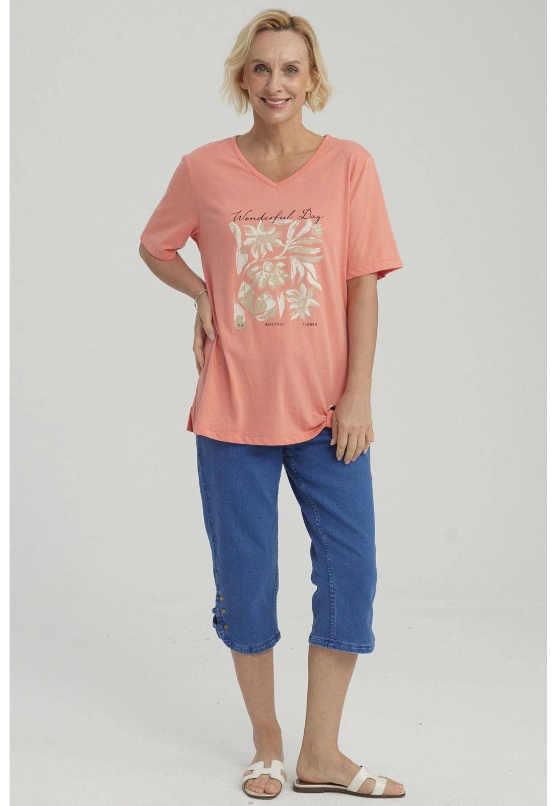 Polera Mujer Print Sandía-1