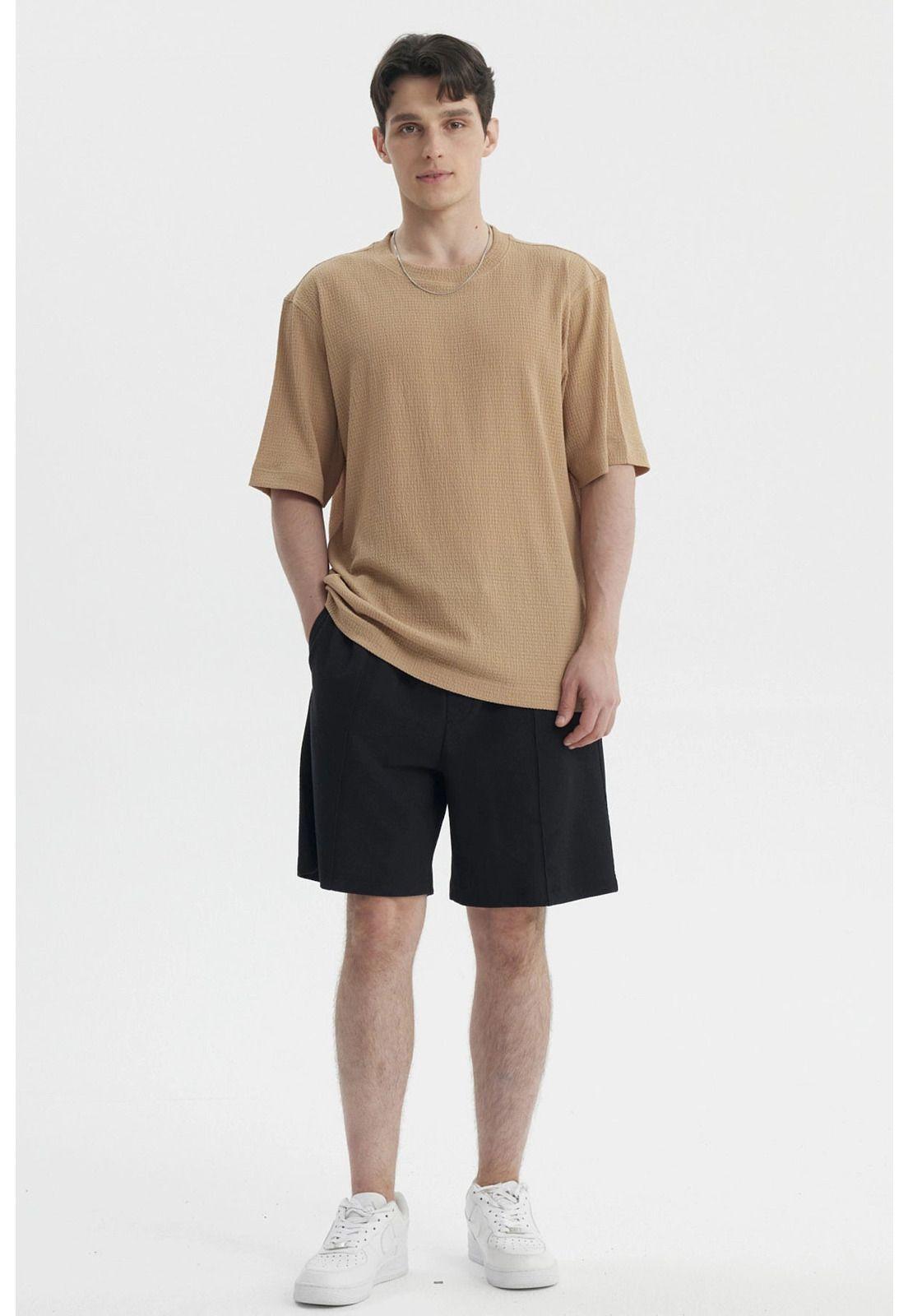 Polera Hombre Slim Kaki-3