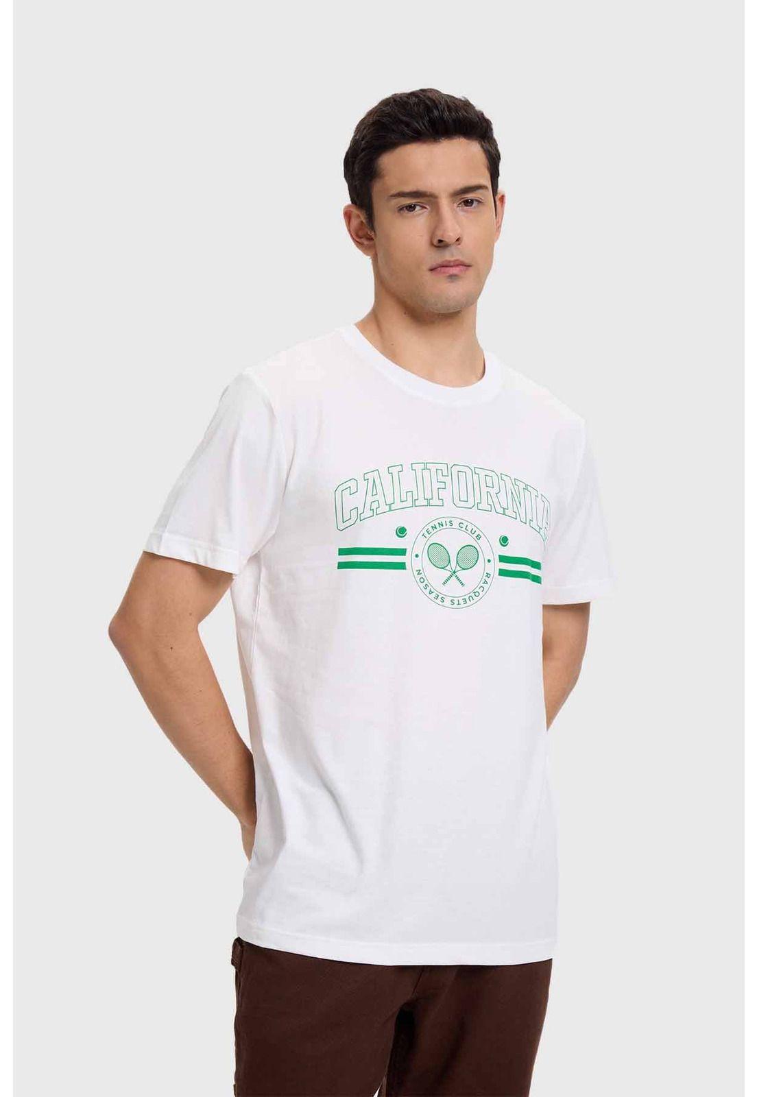 Polera Hombre Sports Básquet Blanco-1