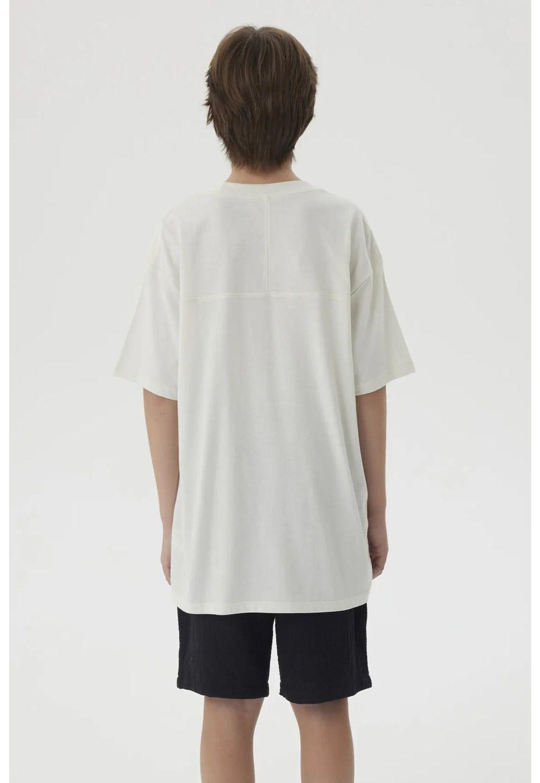 Polera Niño Costura Frontal Crudo-2