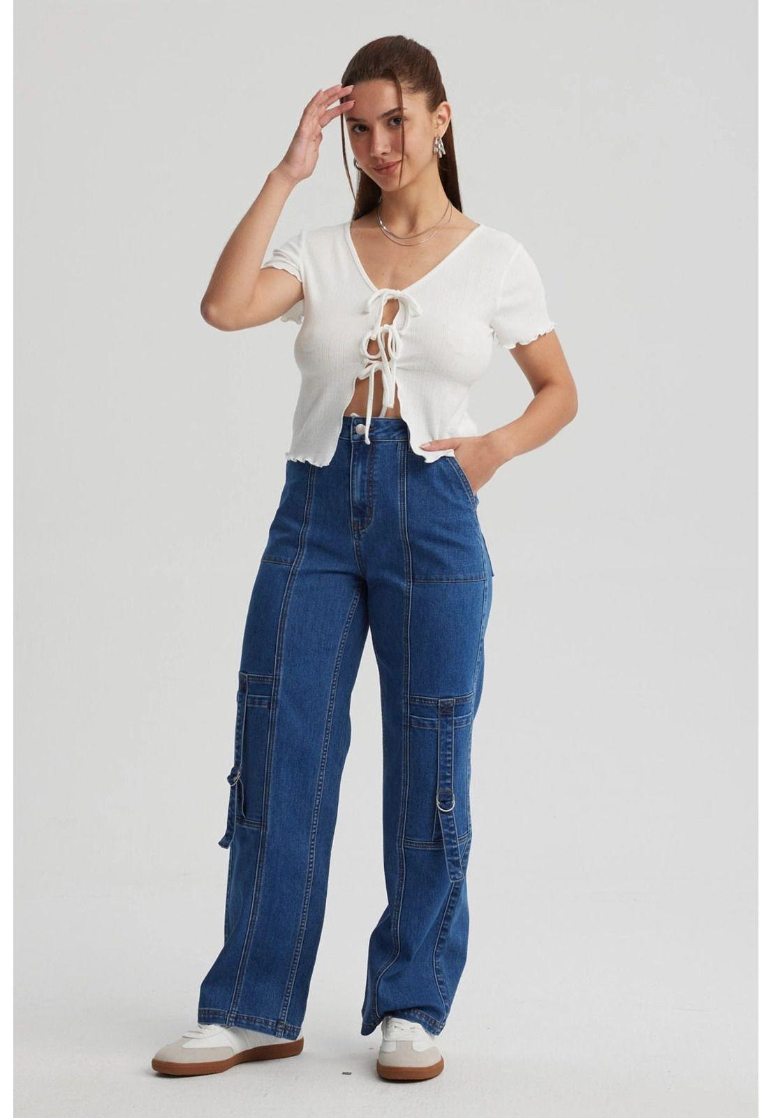 Polera Mujer Amarra Delantero Blanco-3