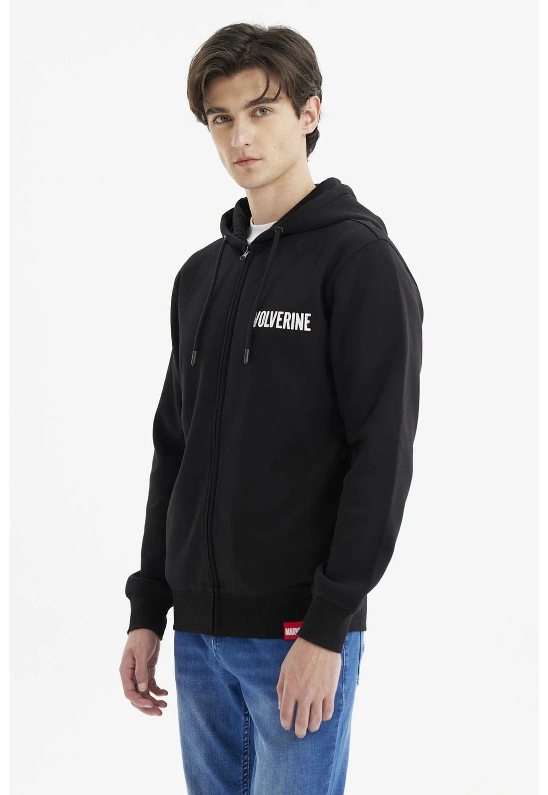 Polerón Hombre X Men Negro-2