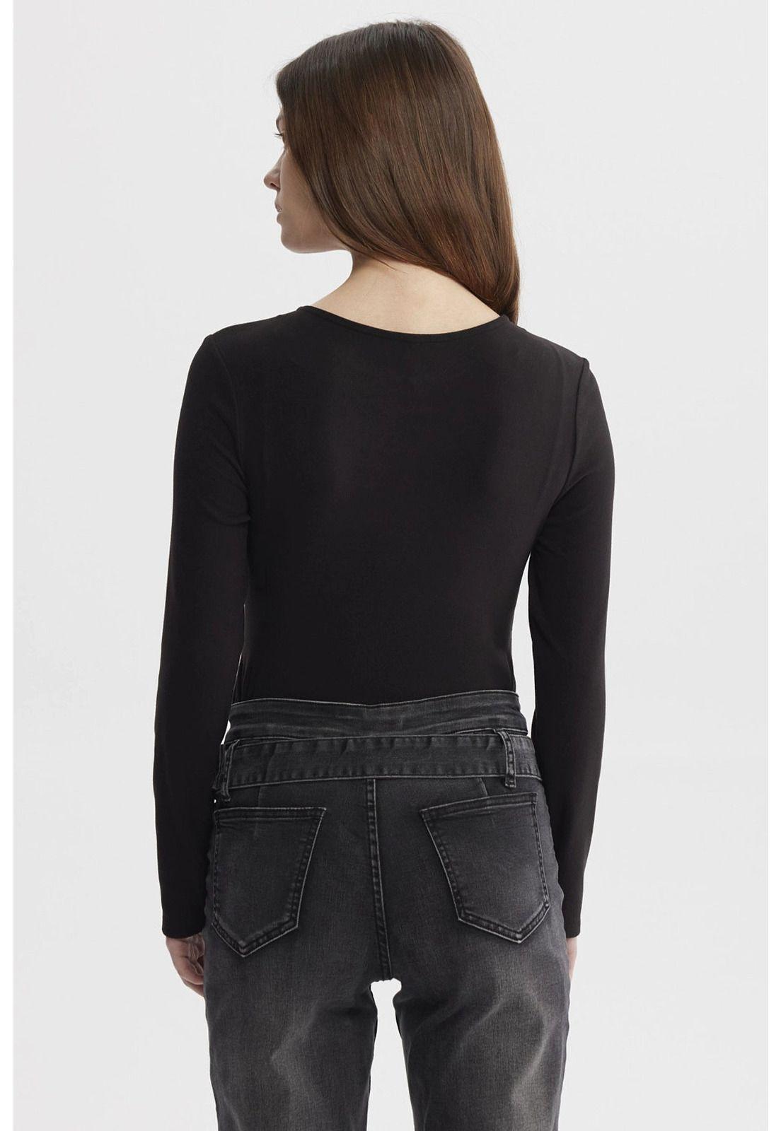 Polera Mujer Body Negro - ll-2