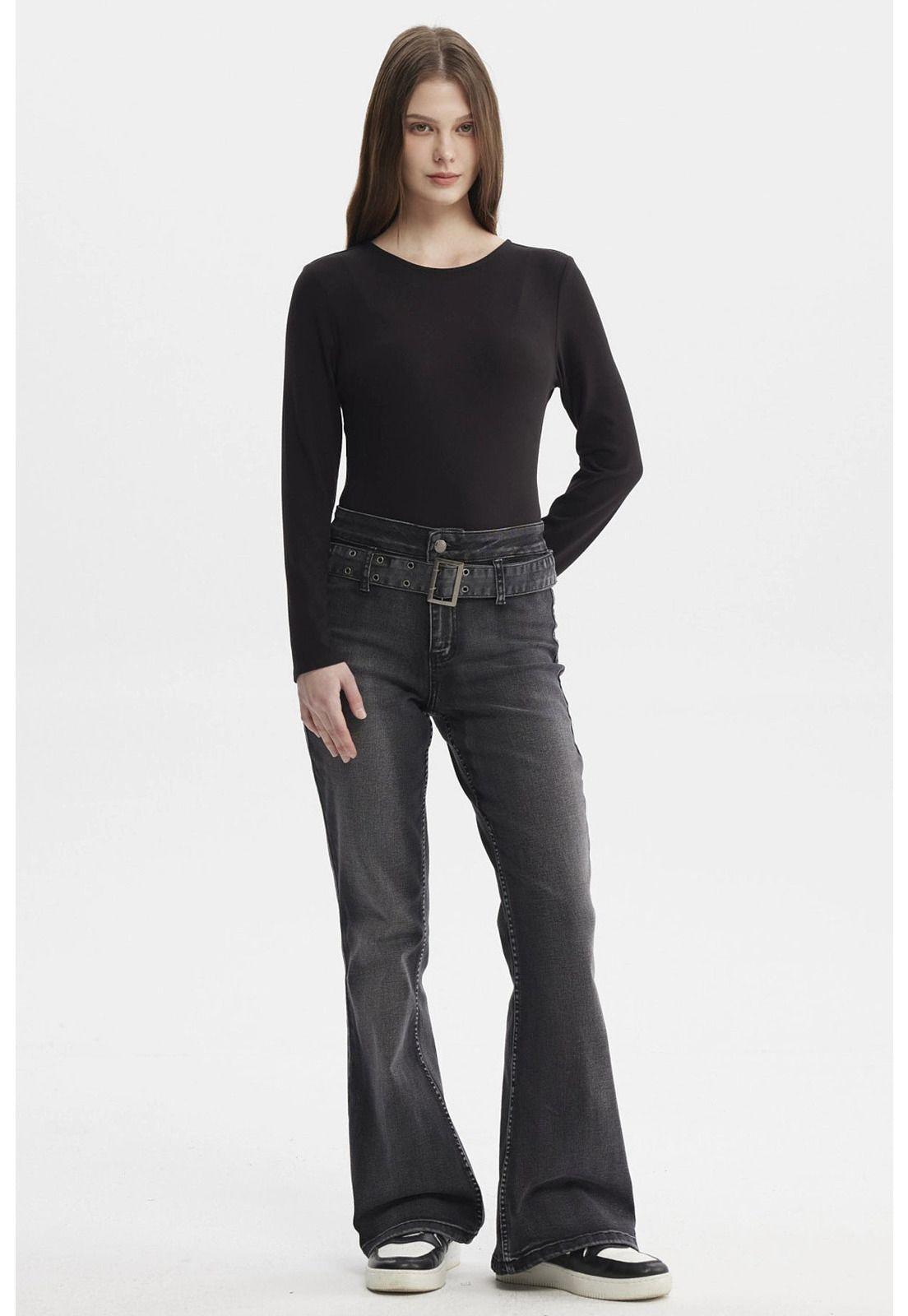 Polera Mujer Body Negro - ll-3