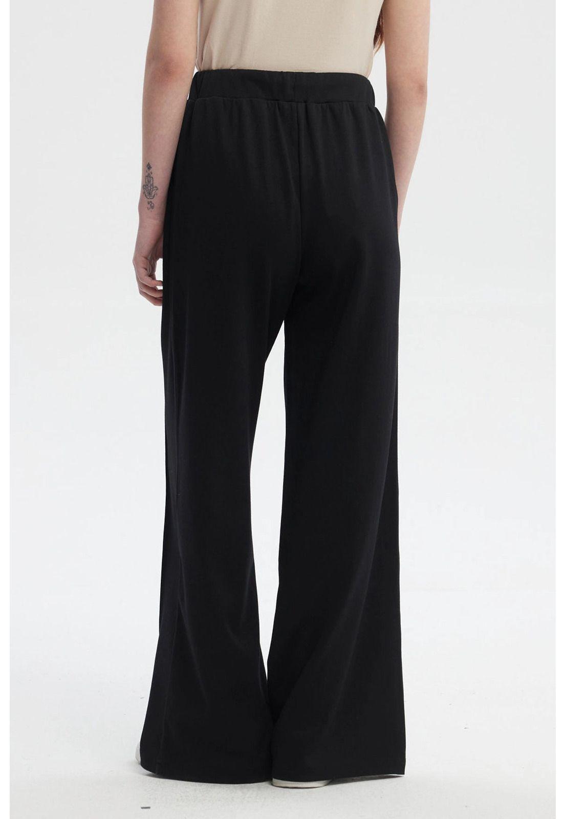 Pantalón Mujer Sastrero Pretina Cordón Negro-2