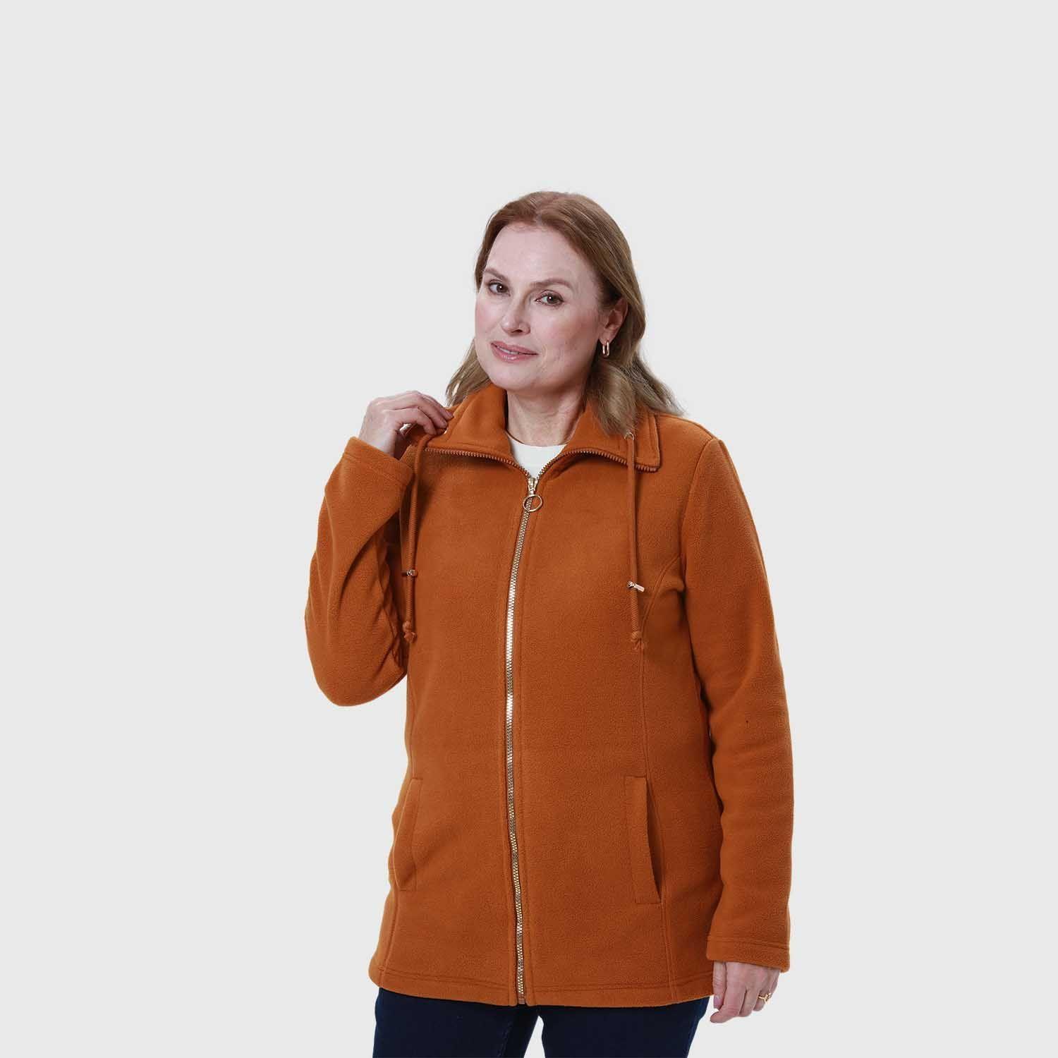 Polar Mujer Casual Básico Camel Fashion's Park-1