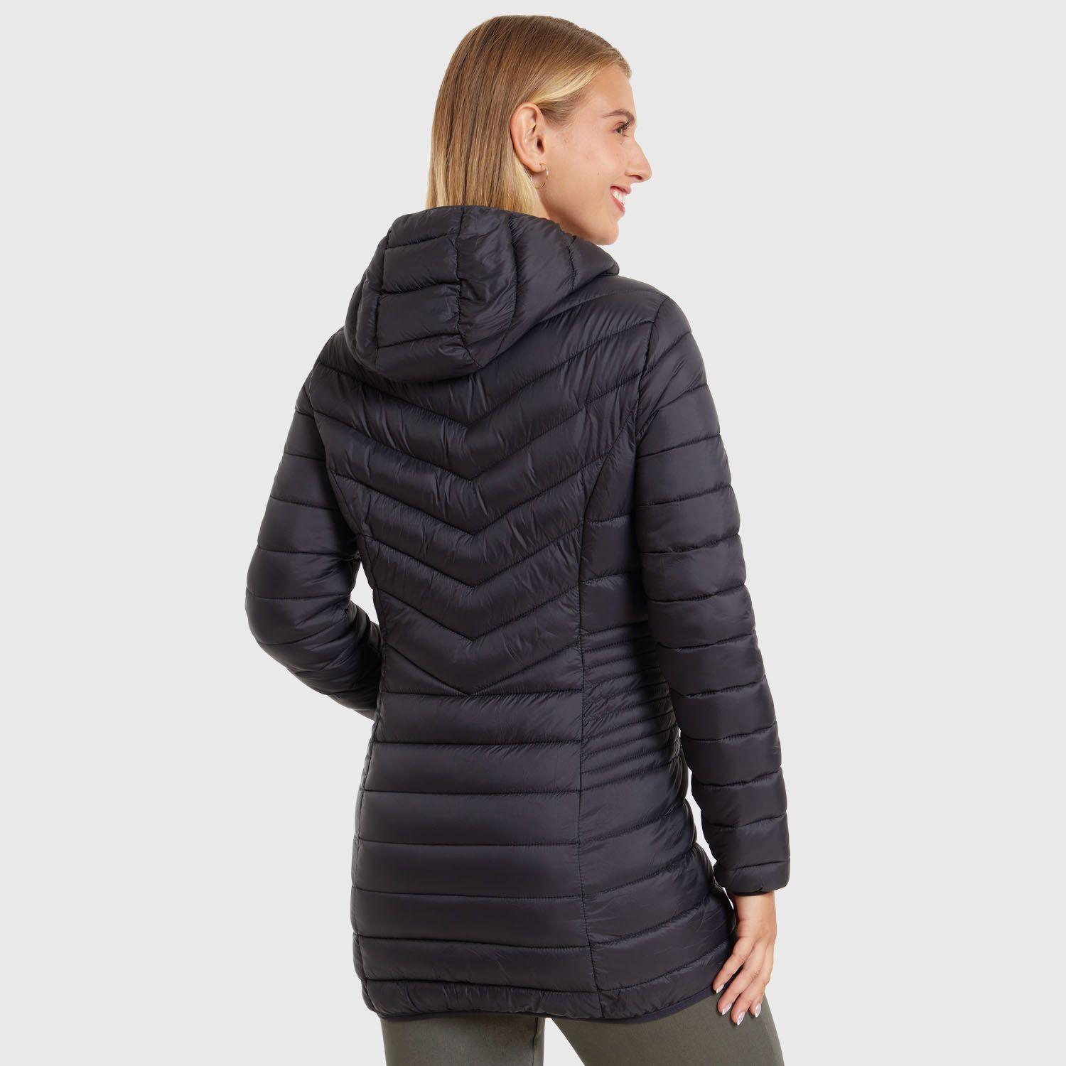 Parka Mujer Larga Negro Fashion´s Park-2