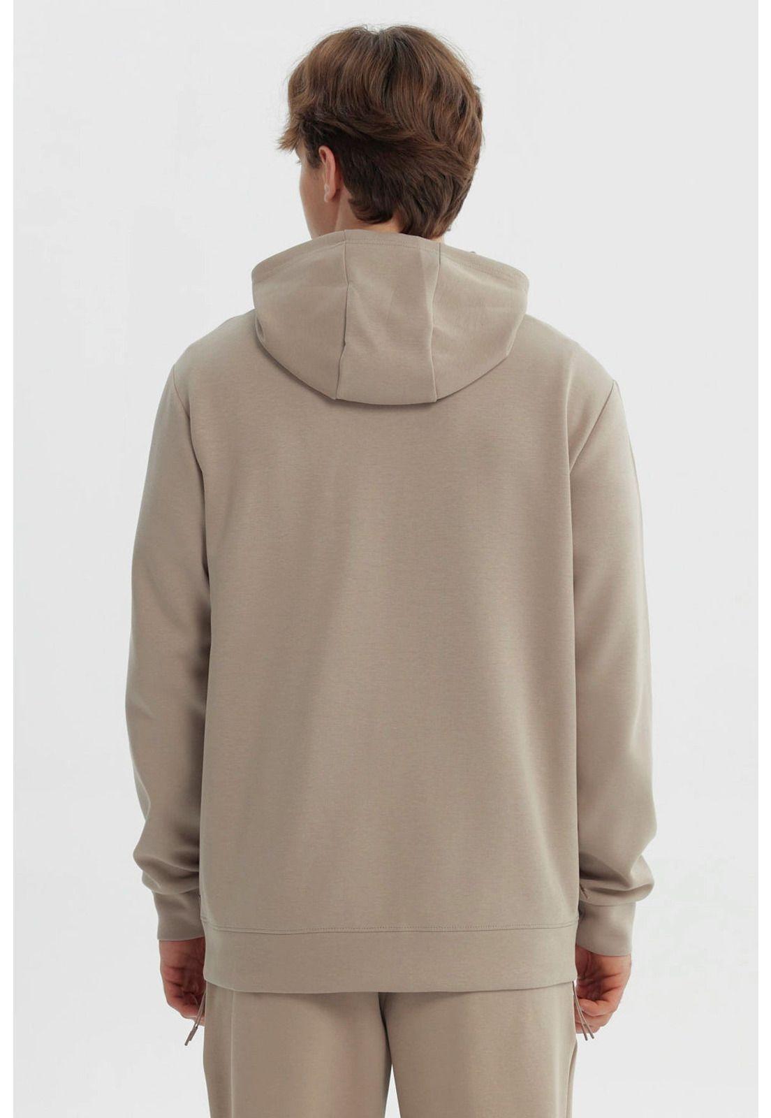 Polerón Hombre Slim Beige Oscuro - ll-2
