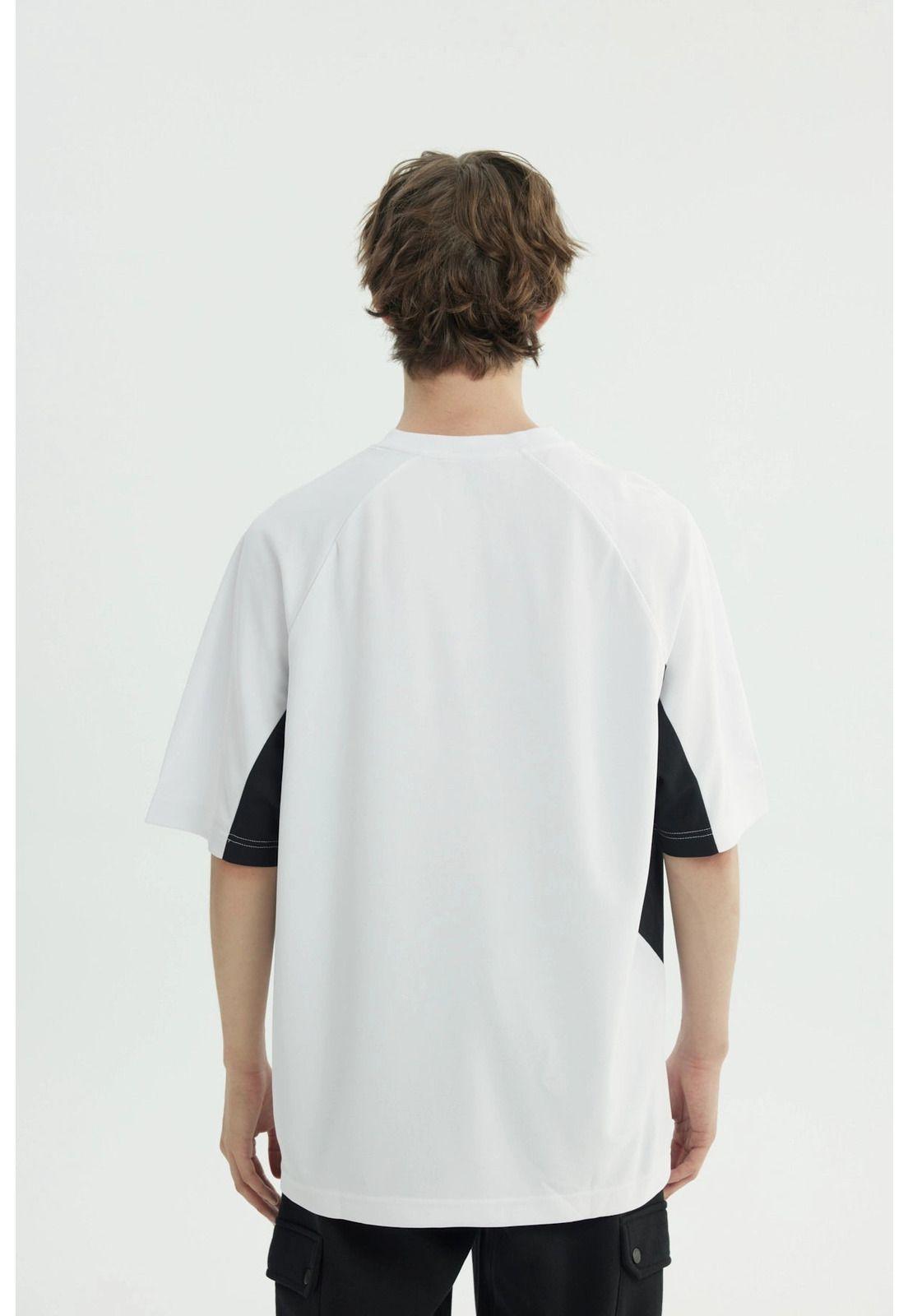 Polera Hombre Oversize Blanco - ll-2