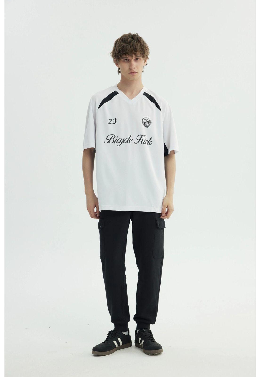 Polera Hombre Oversize Blanco - ll-3