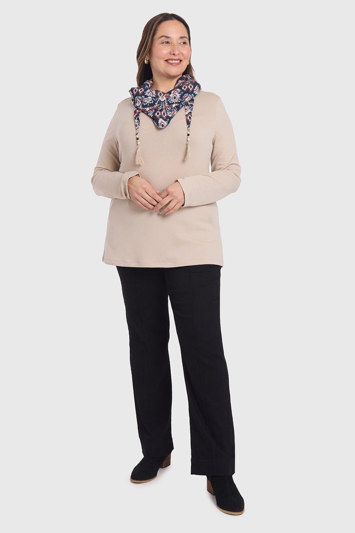 Sweater Mujer Pañuelo Arena-3