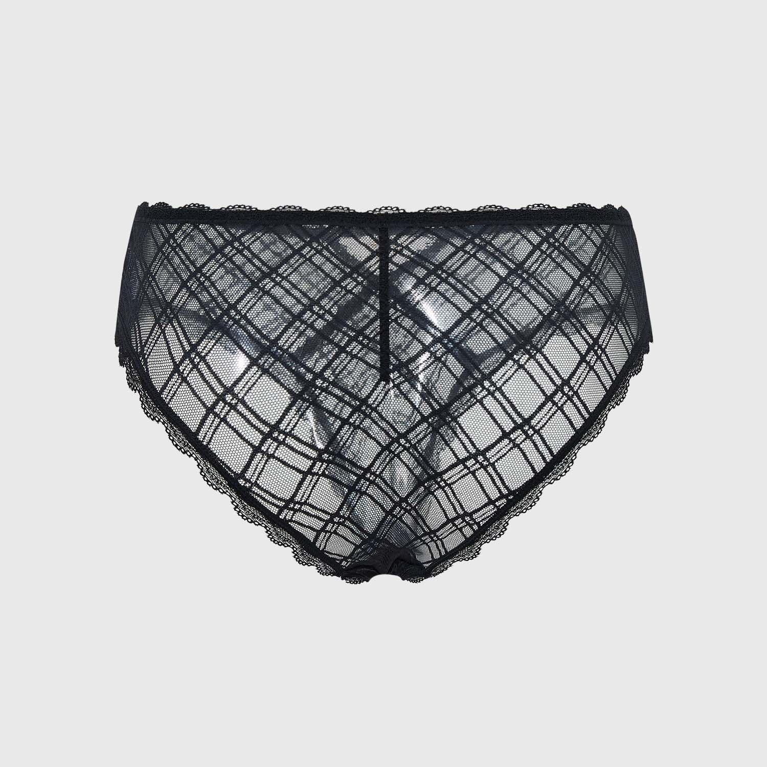 Calzón Mujer Pantaleta Detalle Encaje Ii Blanco Fsp-1