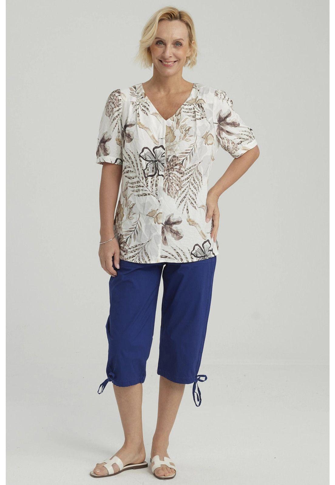 Blusa Mujer Rapport Crudo-3