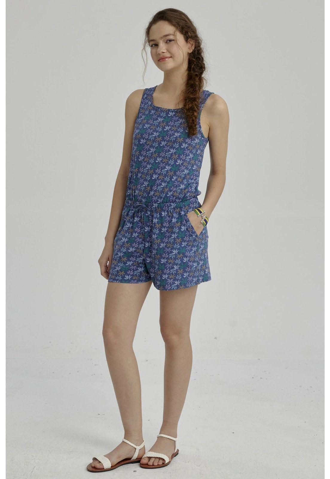 Enteritos Niña Teen Básico Azul-0