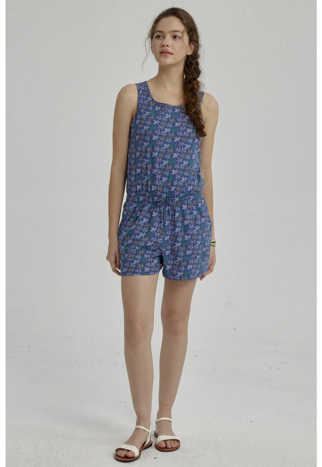 Enteritos Niña Teen Básico Azul-1