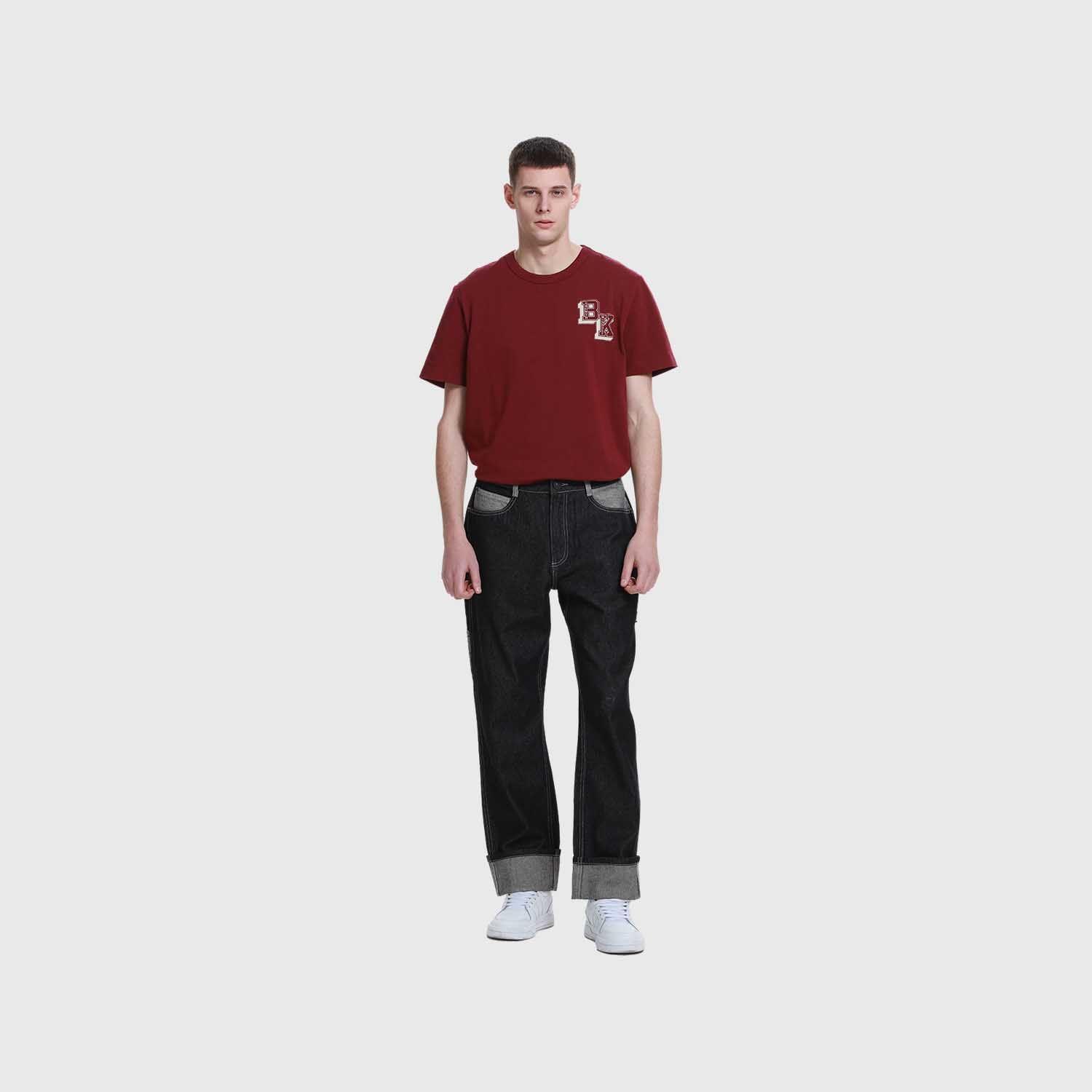 Jeans Hombre Contraste Negro-3