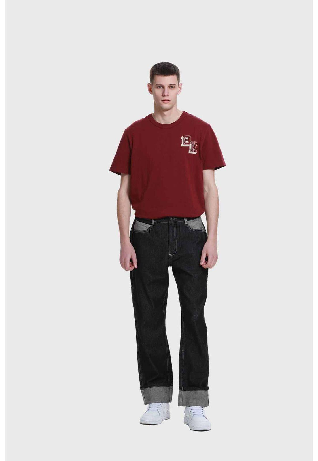 Jeans Hombre Contraste Negro-3