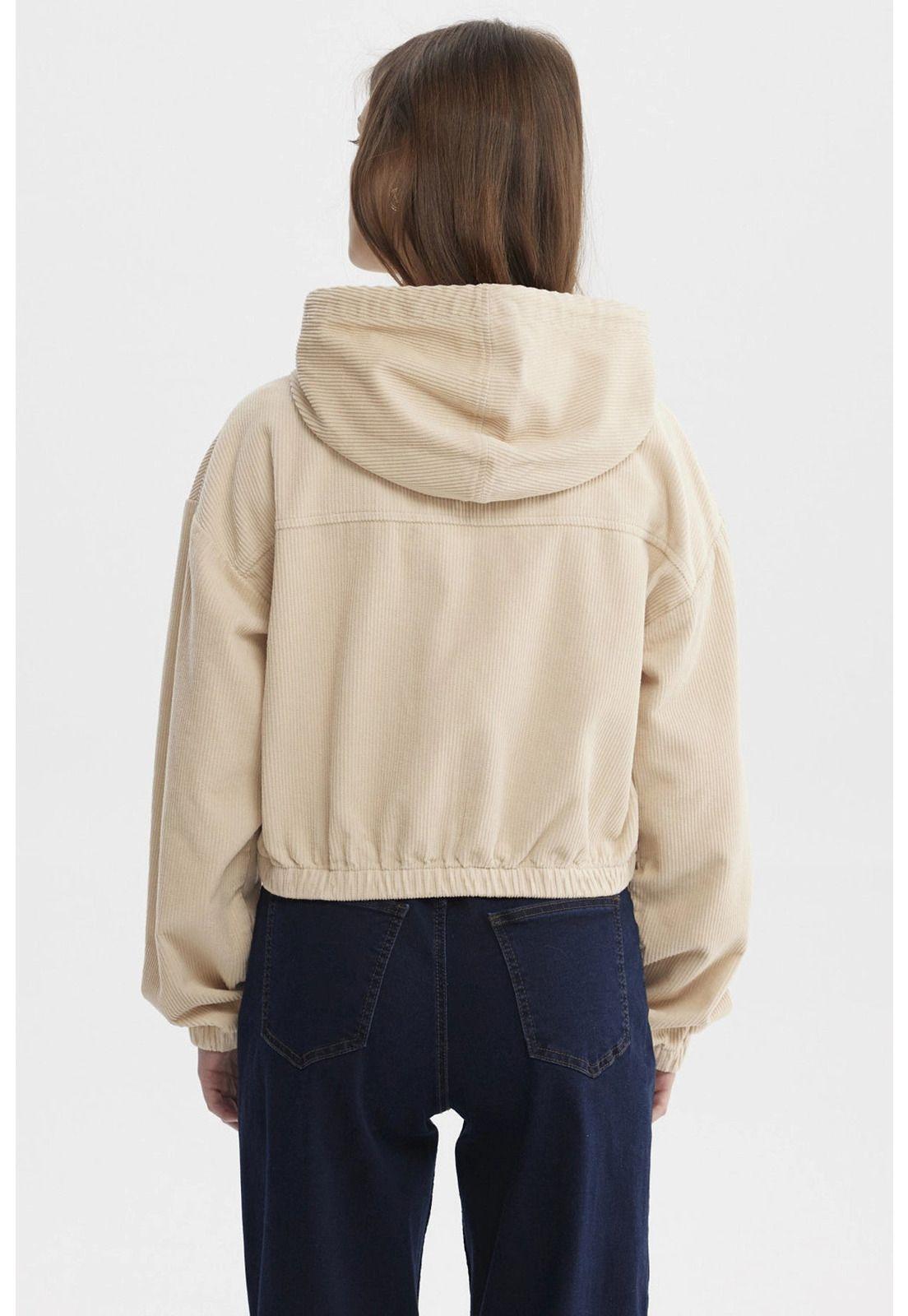 Chaqueta Mujer Slim Beige-2