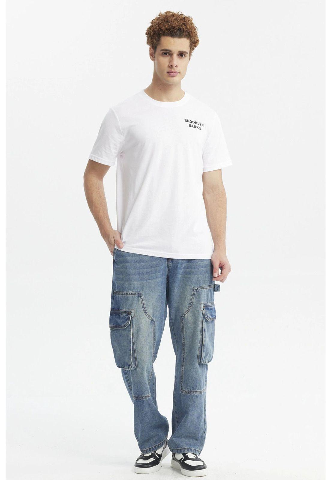 Polera Hombre Slim Blanco - lll-3