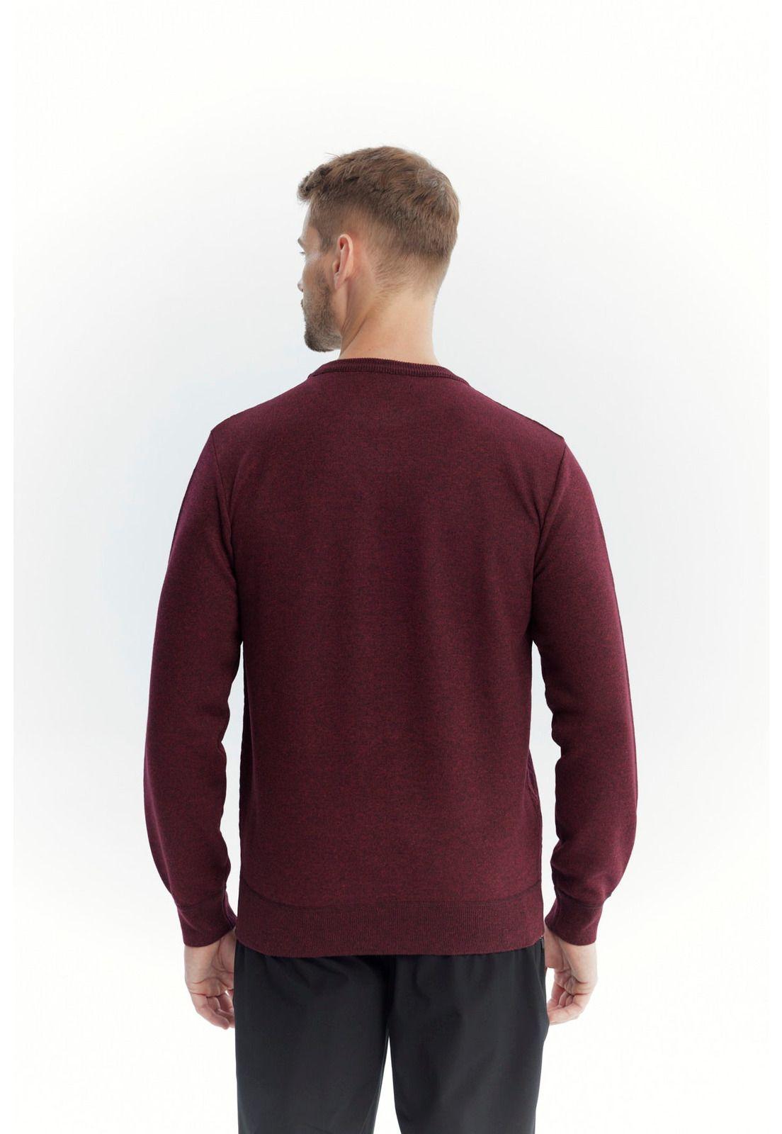 Sweater Hombre Regular Burdeo-2