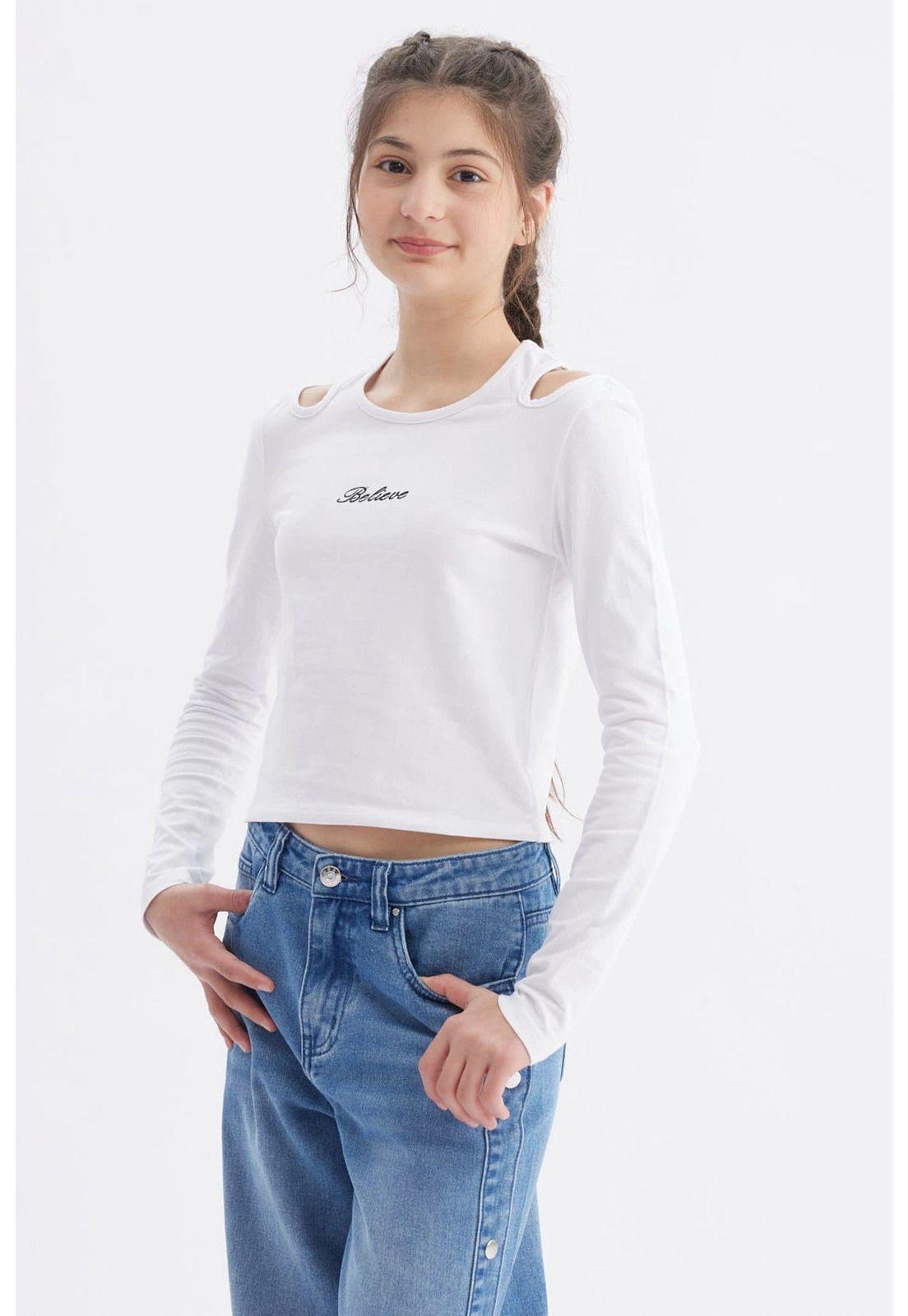 Polera Niña Aberturas Blanco-1