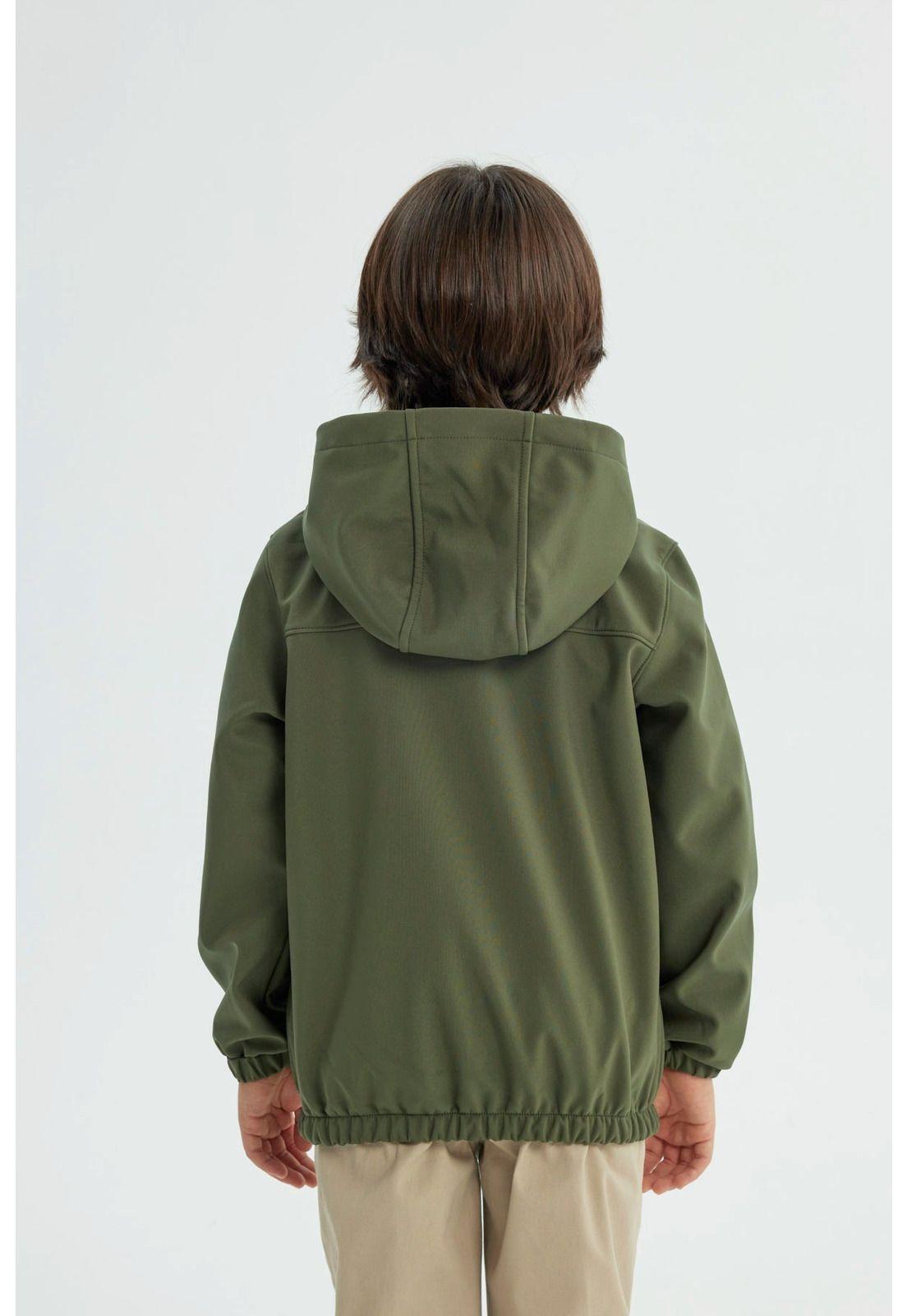 Chaqueta Niño Regular Verde Militar-2