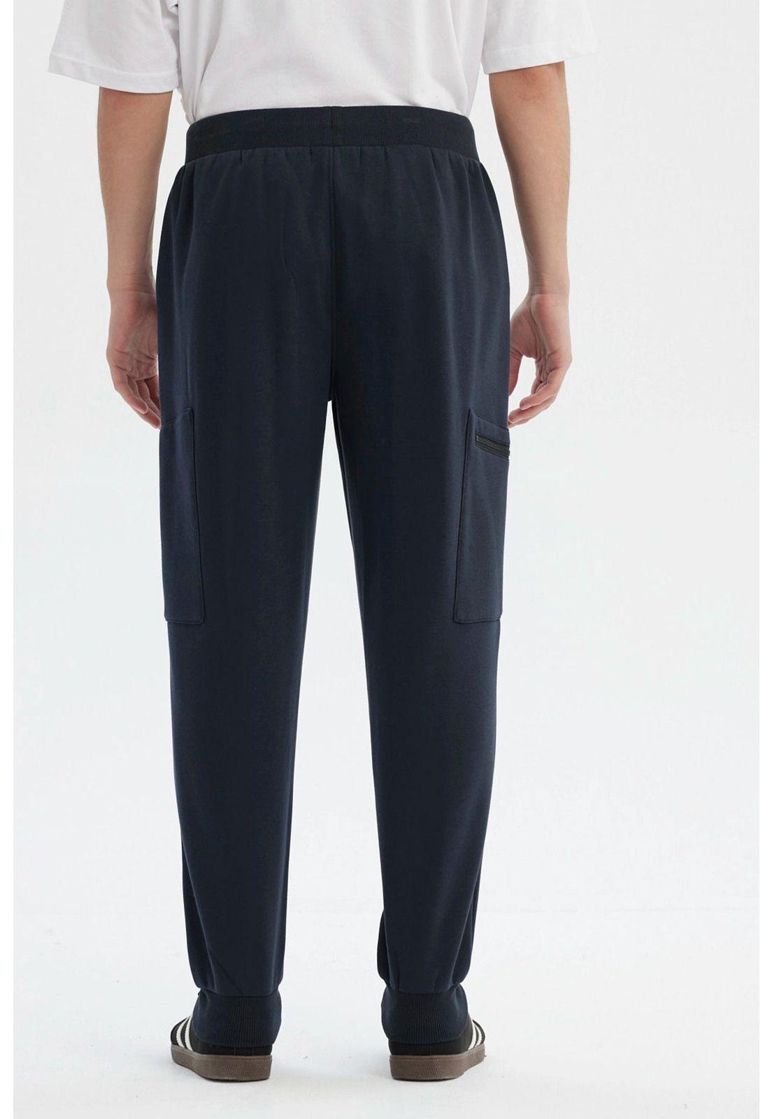 Pantalón Buzo Hombre Pitillo Marengo - ll-2
