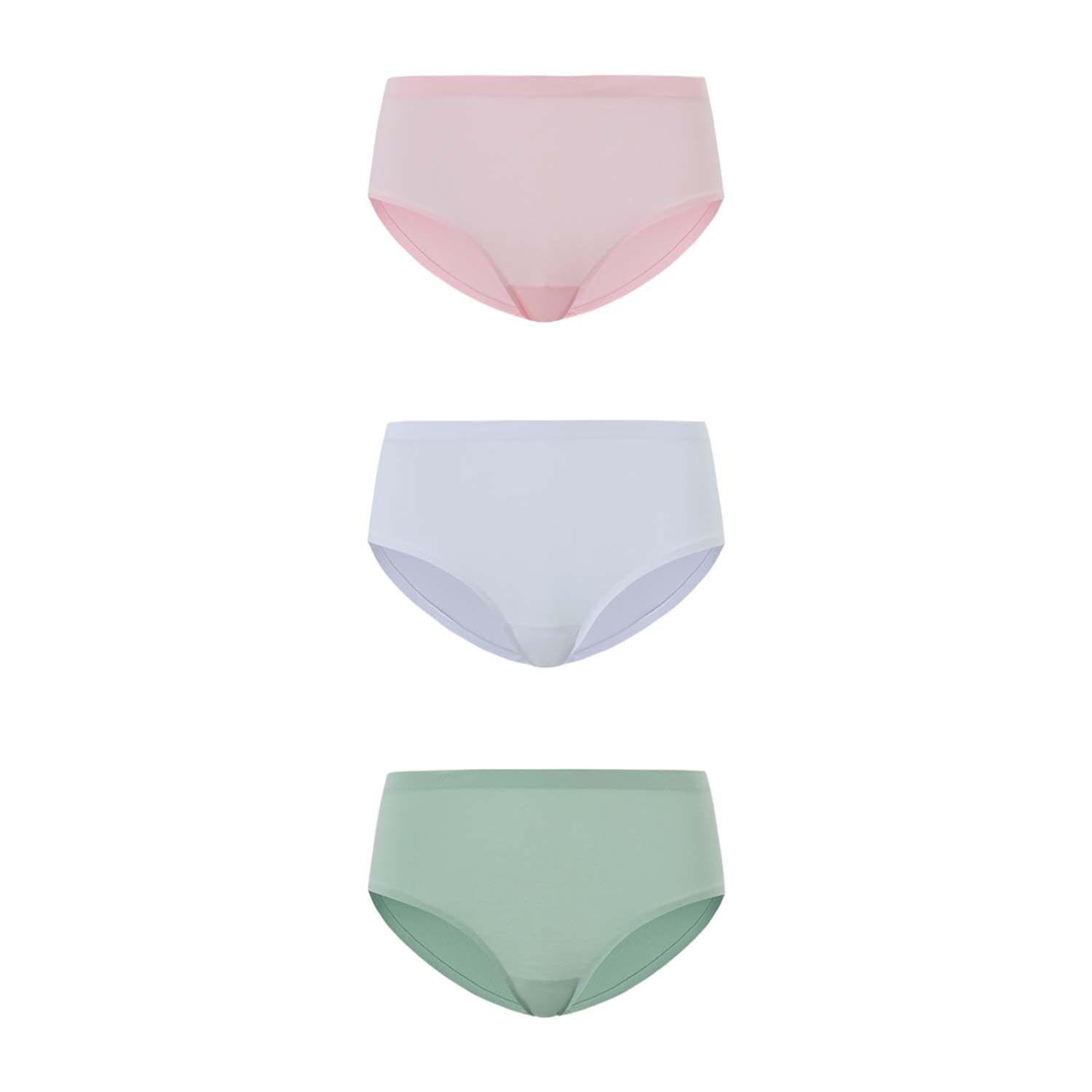 Calzón Mujer Pantaleta Tripack Juvenil Palo Rosa-0